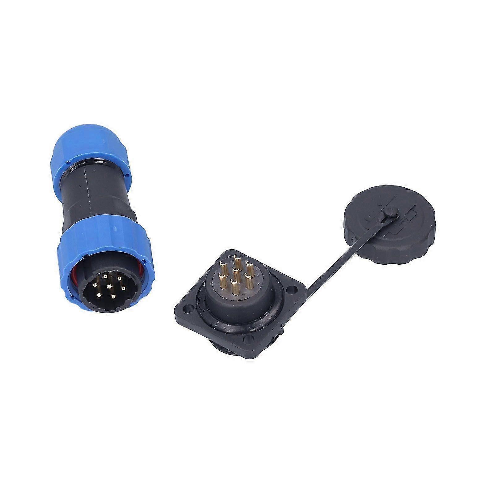 High quality  SP20 square four-hole IP68 waterproof aviation plug and socket