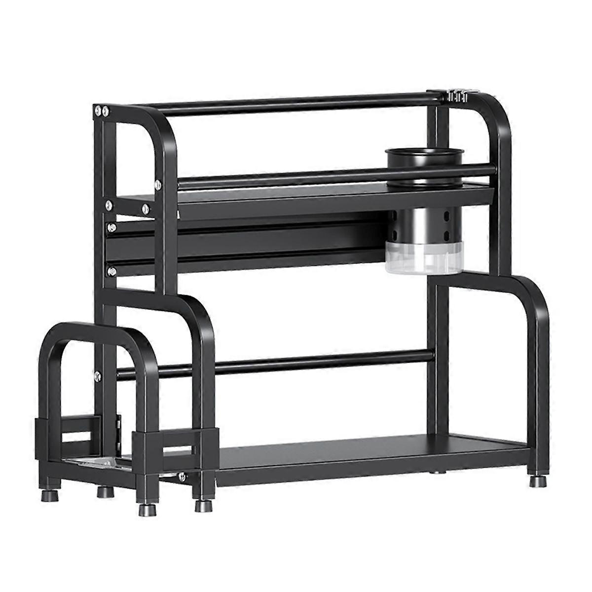 Multi-Layer Stainless Steel Kitchen Storage Rack-Seasoning,Chopsticks