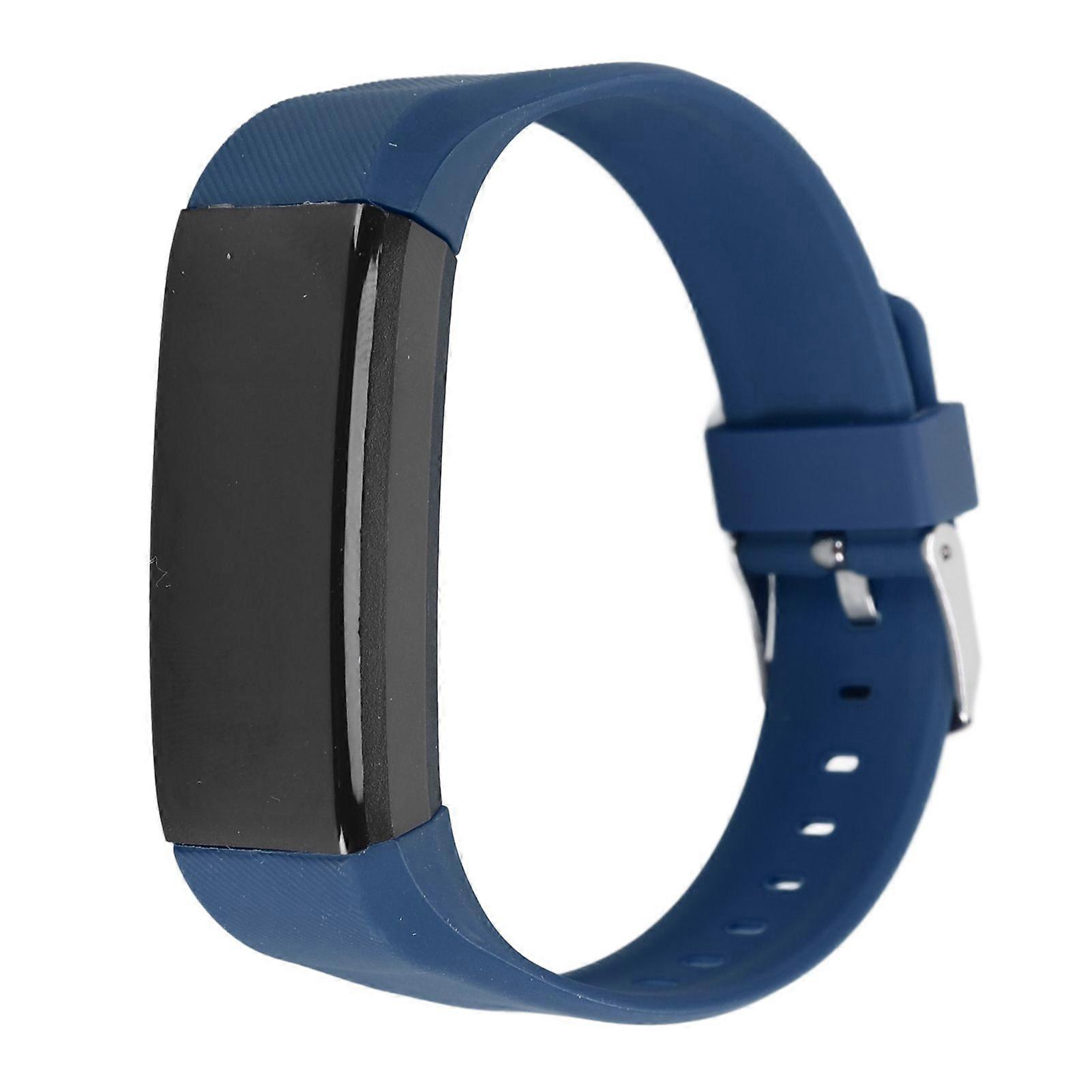 Sports Pedometer Watch Multifunctional Stylish IP67 Waterproof Message Reminder Activity Indicator Sleep Monitoring Calorie Count Fitness Watch Dark B