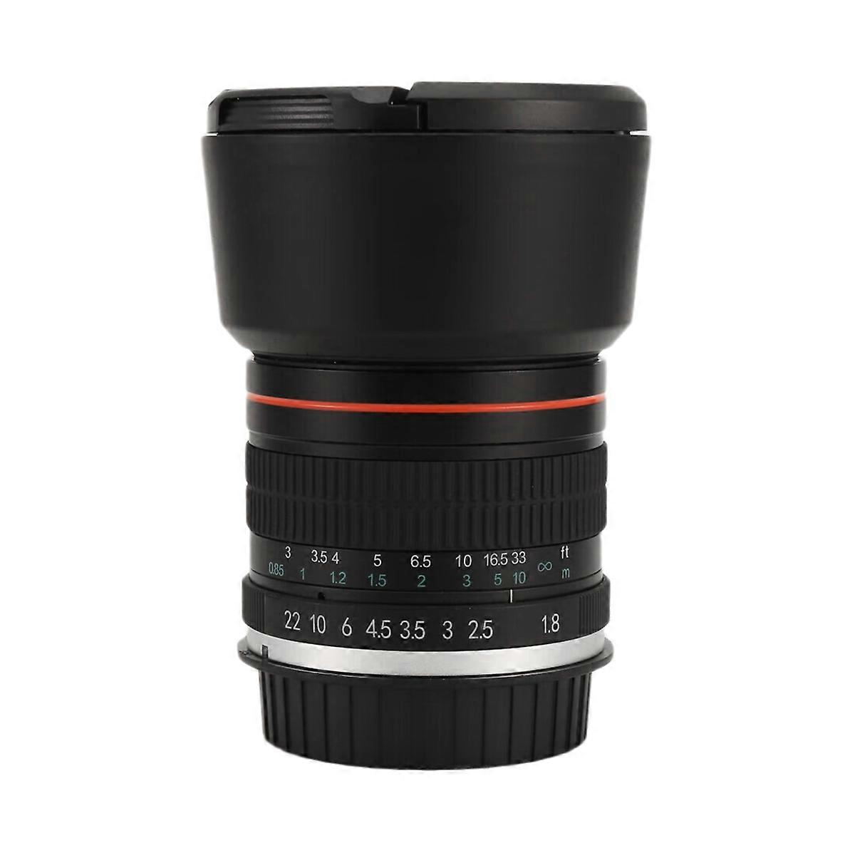 85mm F1.8 カメラレンズ Canon F1.8 大口径固定焦点用