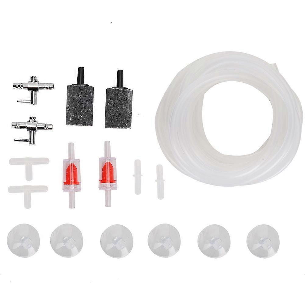 Aquarium Air Pump Fittings Fish Tank Oxygen Compressor Accessories 3 Way Straight Direct Link for 4mm PipeKit