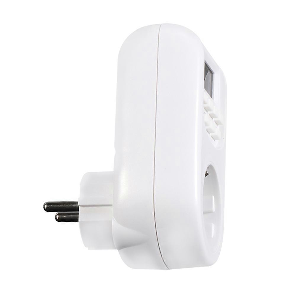 Power Socket Digital Timer Outlet Button  for Operation Household Supplies EU Plug