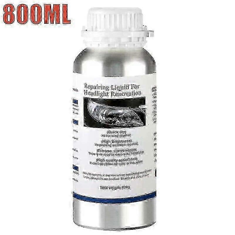 800ml Naprawa reflektorów samochodowych Płyn Polerowanie Reflektory Renowacja Chemiczne polerowanie Reflektory