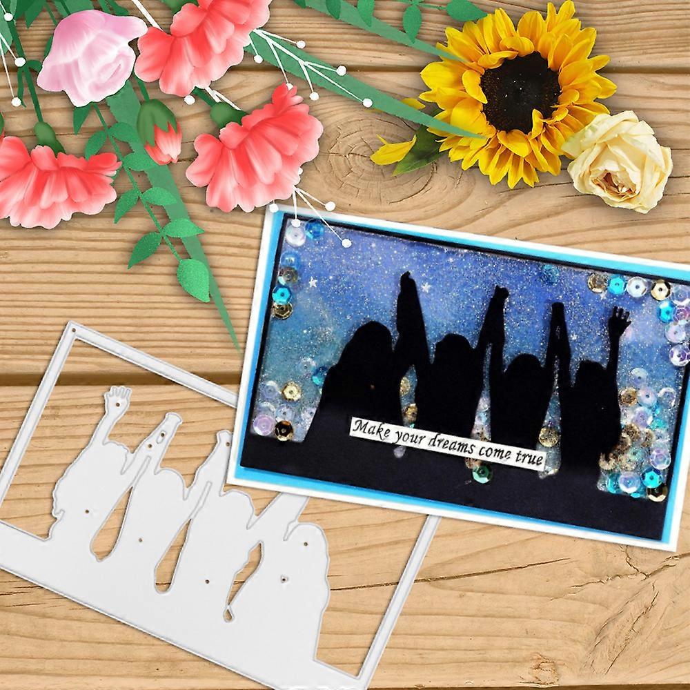 1PC Friends Metal Cutting Dies Die-cut Crafts Stencil Tool for DlY Handmade Scrapbook Cards