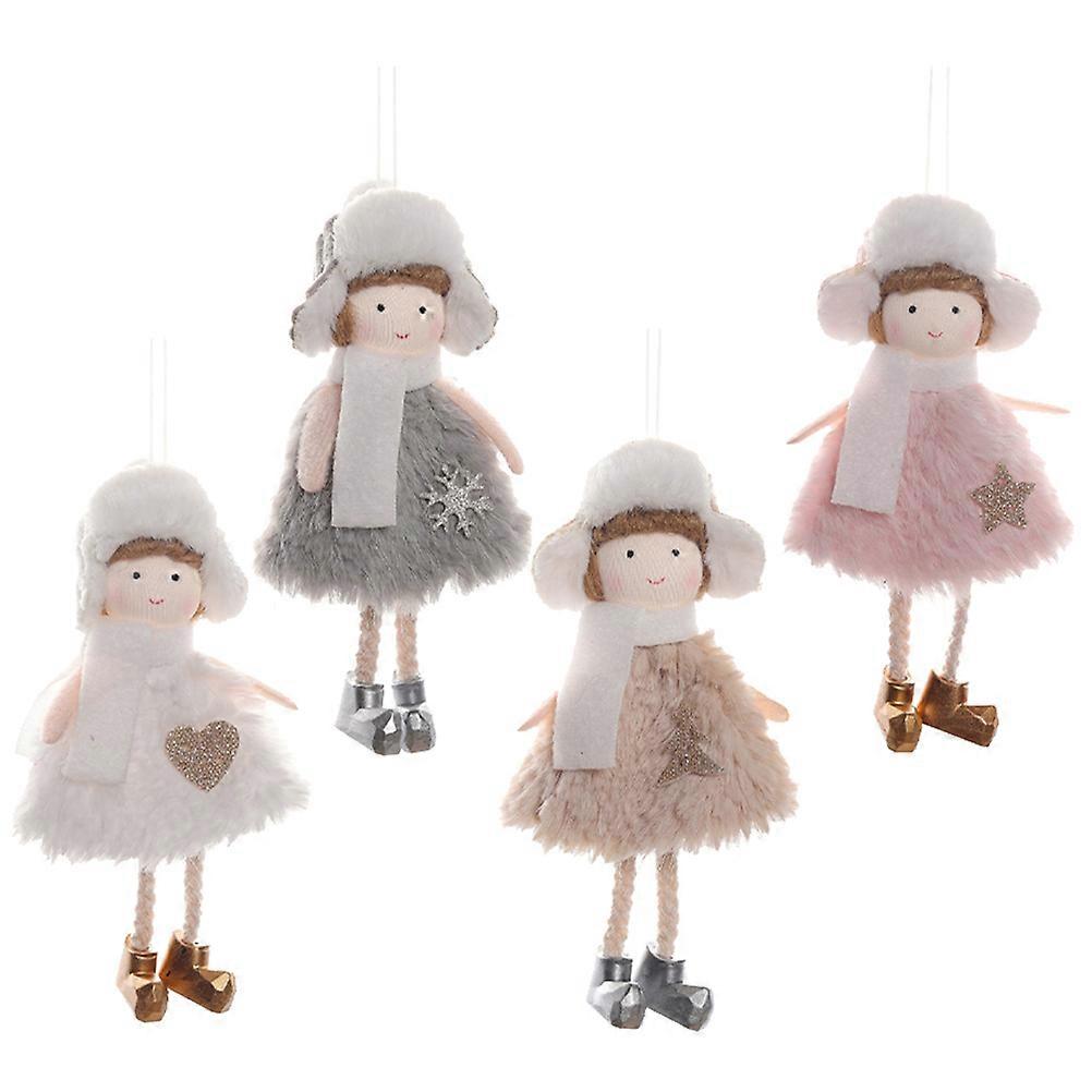 Hanging Christmas Tree Decorations For Xmas Party On Table And Shelf Classic Style 20Pcs