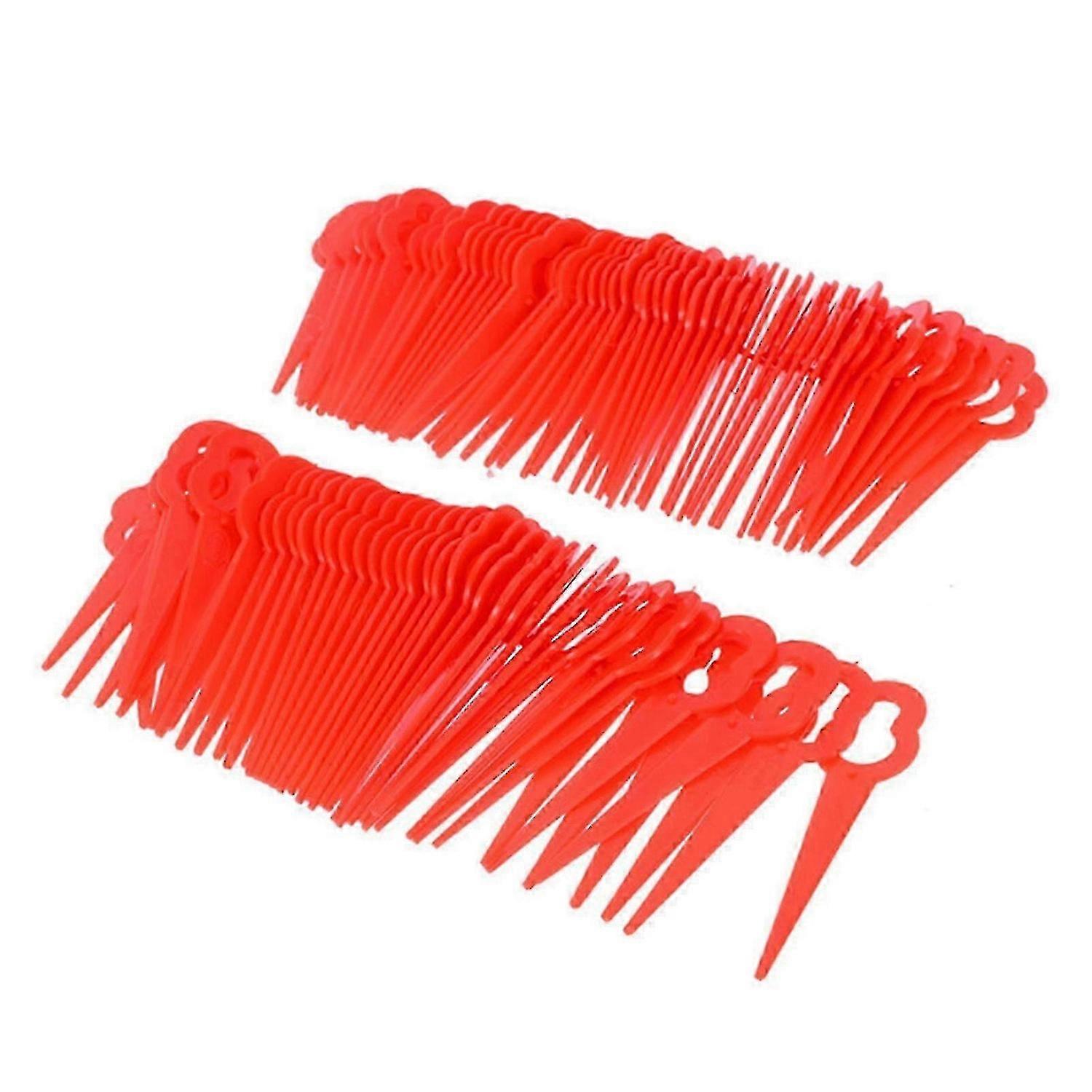 Replacement blades for Einhell grass trimmer - 100 red plastic