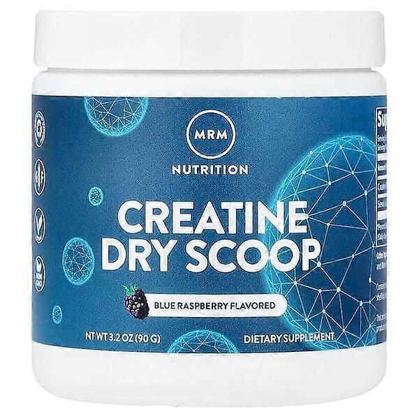 MRM Nutrition, Creatine Dry Scoop, Blue Raspberry, 3.2 oz (90 g)