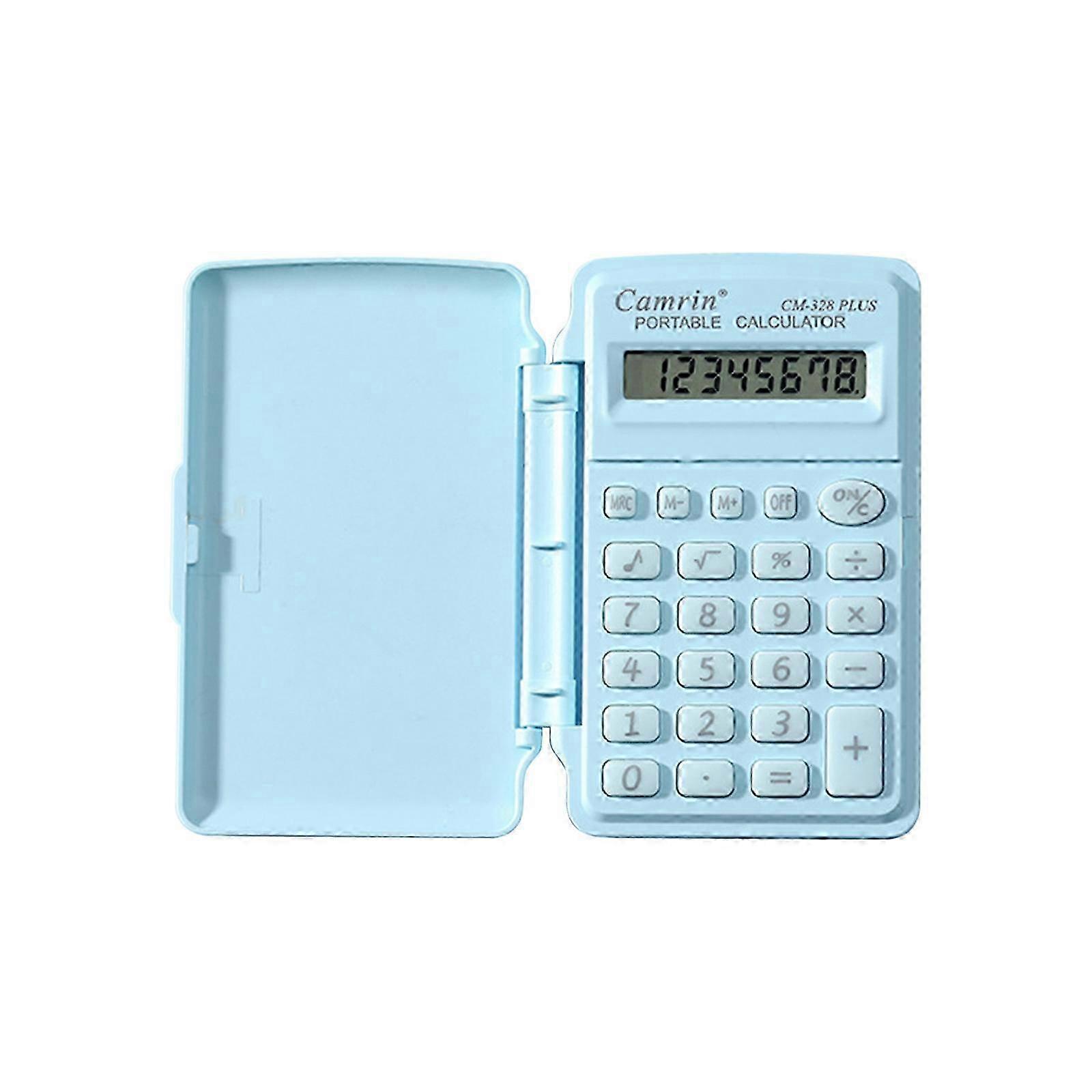25-26 Mini Scientific Calculator High Beauty Student Candy Color Computer Small Portable Flip Counter