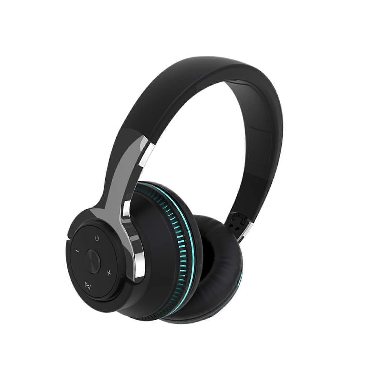 Headset Wireless Gaming Headset OverEar Foldable Compatible with Laptop and Phone Noise Cancelling Comfortable