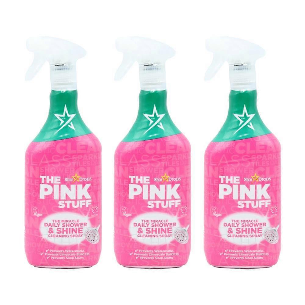 The Pink Stuff Shower & Shine 850ml (Lot de 3)