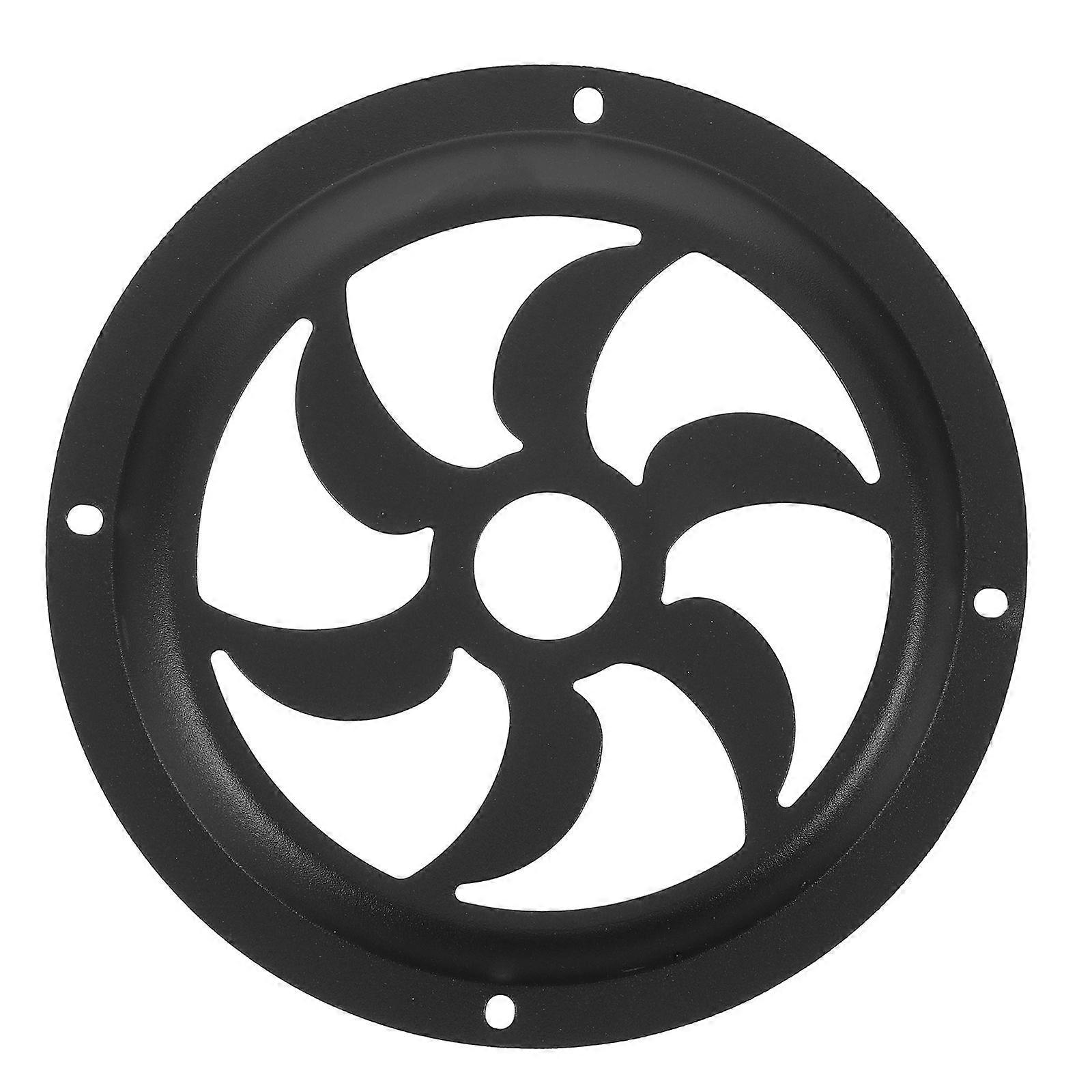 Speaker Cover Hollow Metal Mesh Subwoofer Guard Grill Protector Component For Home Audio Diy Sound System Parties Black