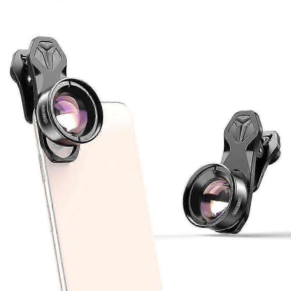 APEXEL APL-HB100mm Universal Smartphone Macro Lens 4K HD Phone Camera Lens No Distortion Blurry Background Compatible with iPhone  SZRH