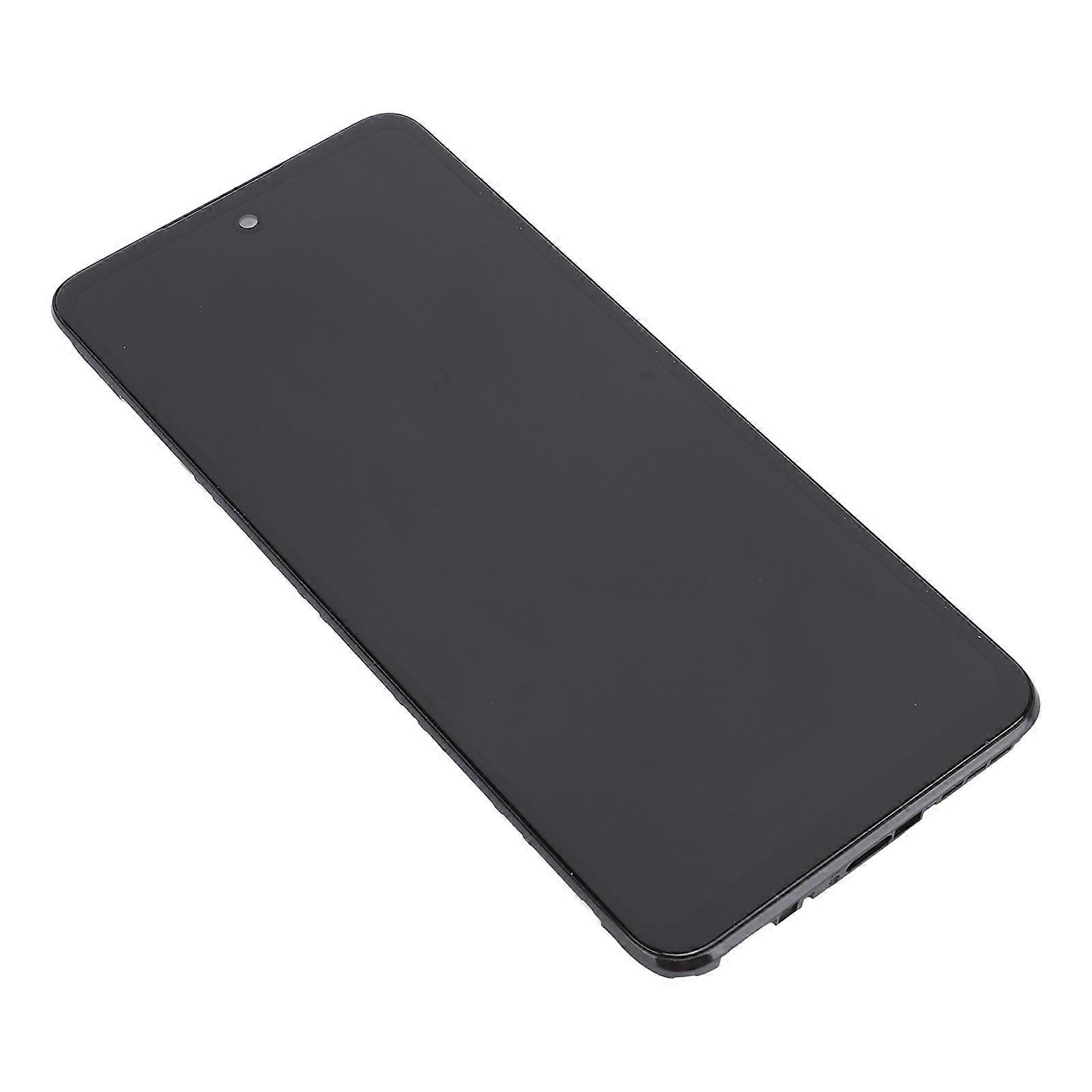 LCD Display Touch Digitizer Assembly Mobile Phone Screen Replacement for XT2417 5G 2024 with Frame Tool Kit 