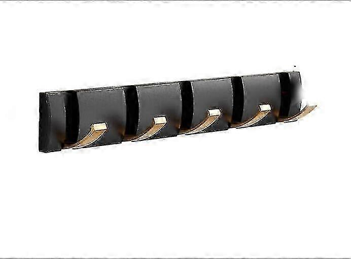 2025 (black Gold 6 Hook)black Gold 6 Hook Bathroom Row Hook