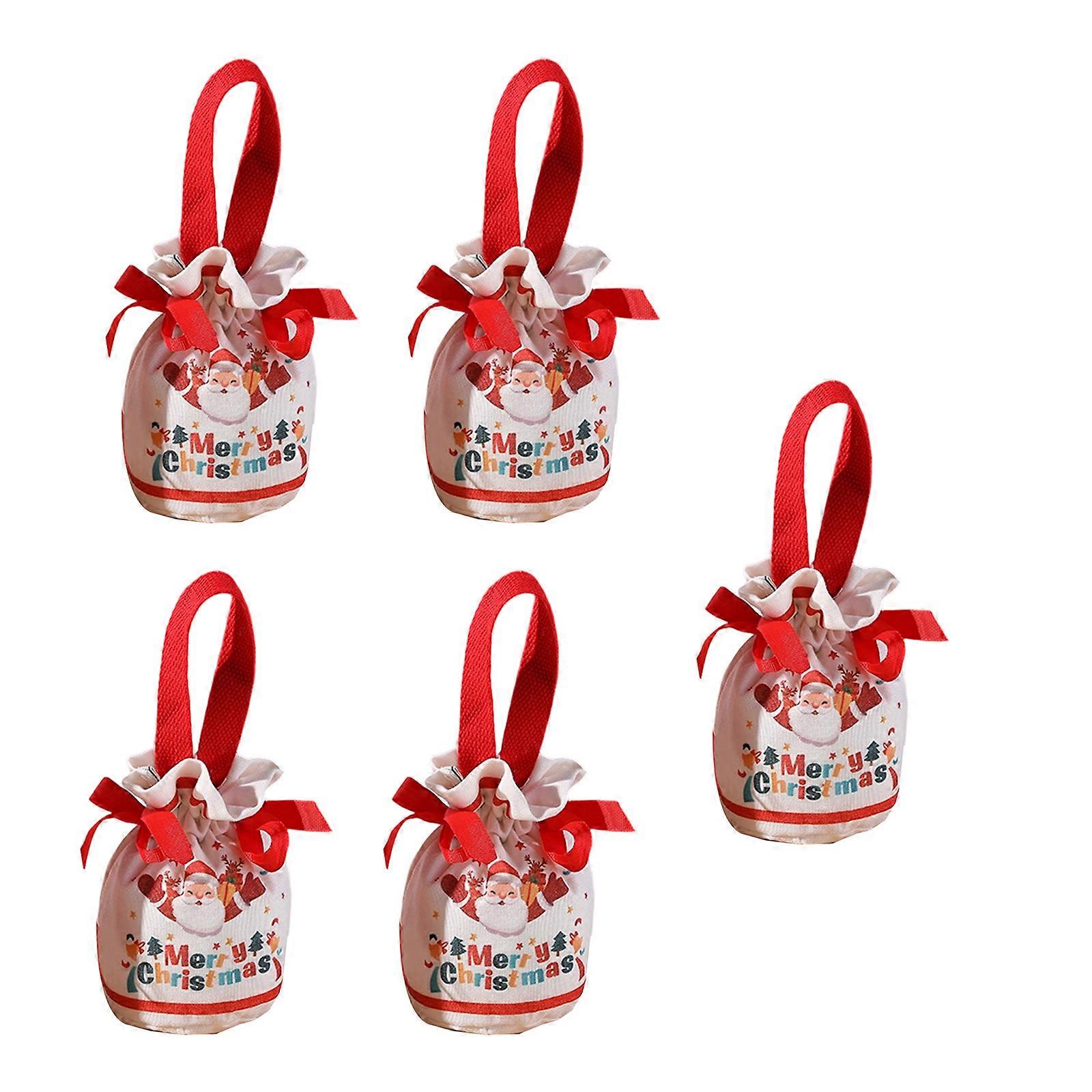 Holiday Decorative Pouch With Multiple Designs For Fruit Presentation And Festival Displays Small Items Organization Bag Multicolor