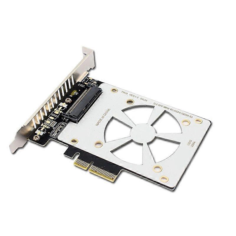 SFF-8639 to PCIE X4 Adapter No Driver Needed Compatible X4/X8/X16 Slots