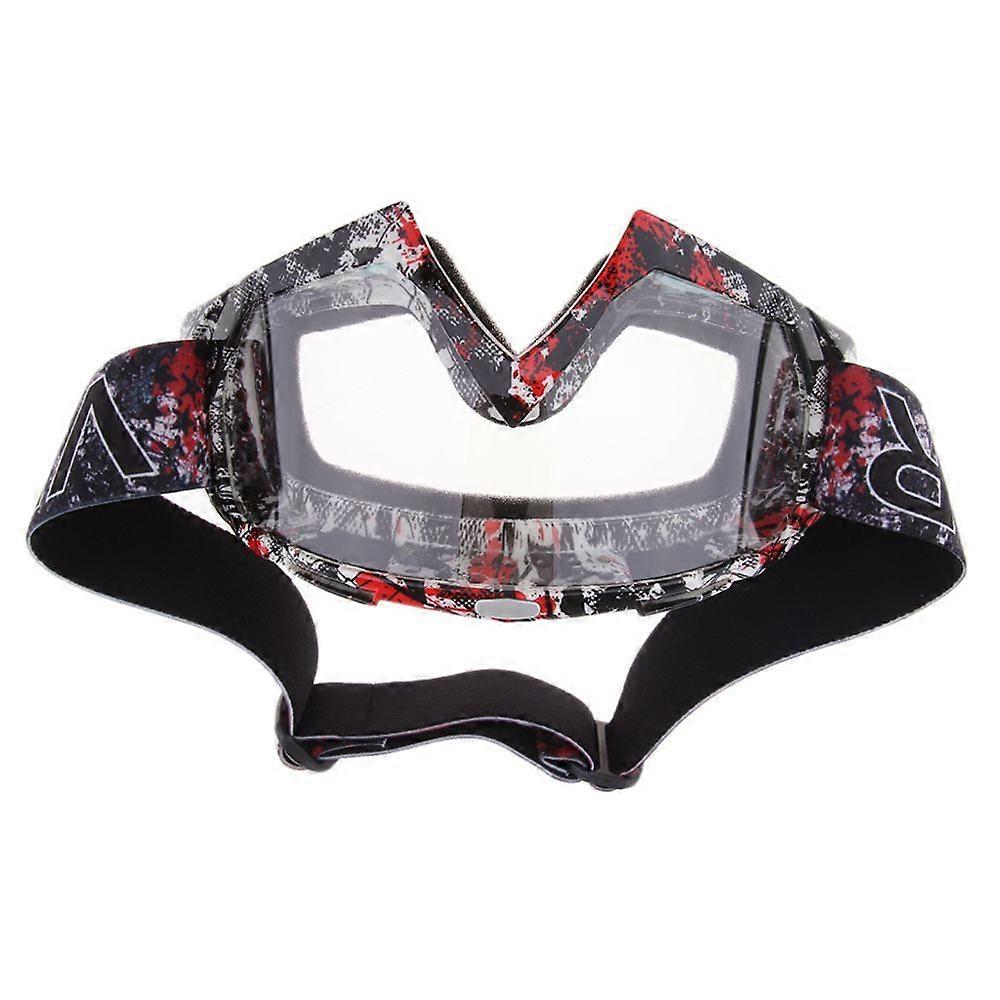 Racing Snowmobile Snowboard Goggles UV Protector Eyewear Colorful