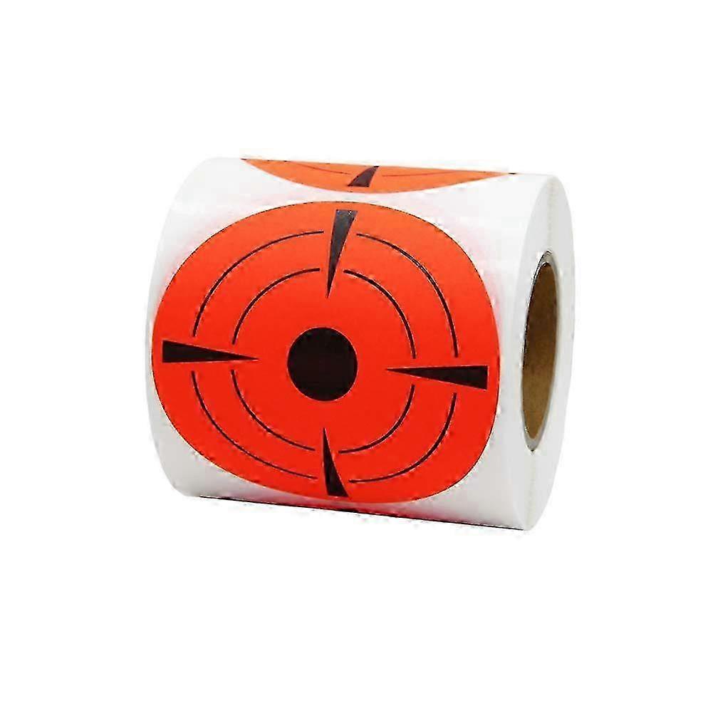 3 Inch Round Adhesive Target Pasters Fluorescent Shooting Targets Stickers Target Dots for Shooting Total 150 Pcs