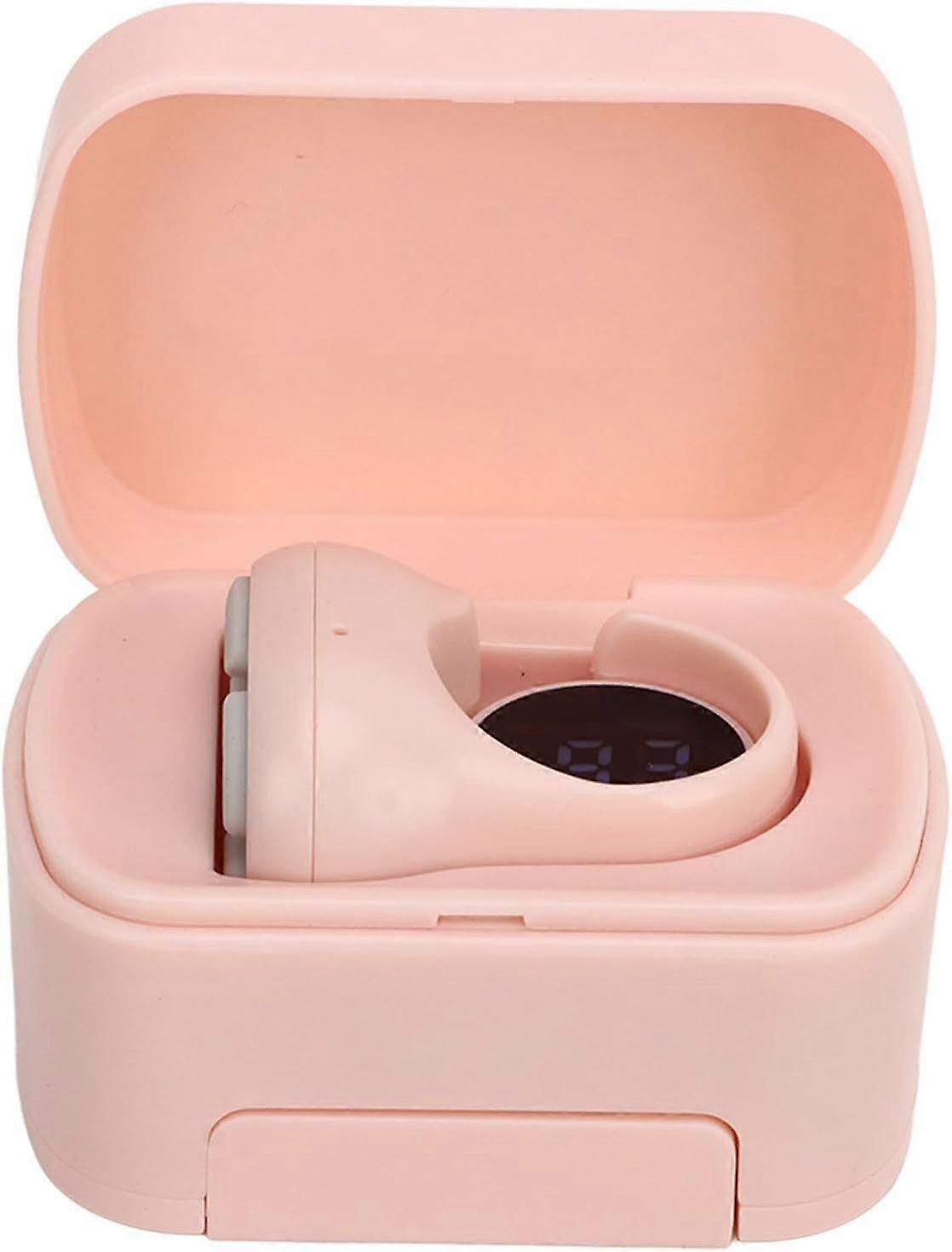 Remote Scroll, Hands-Free Smartphone Camera Control Ring with Charging Case, Ergonomic Design for Video Watching (Rosette)