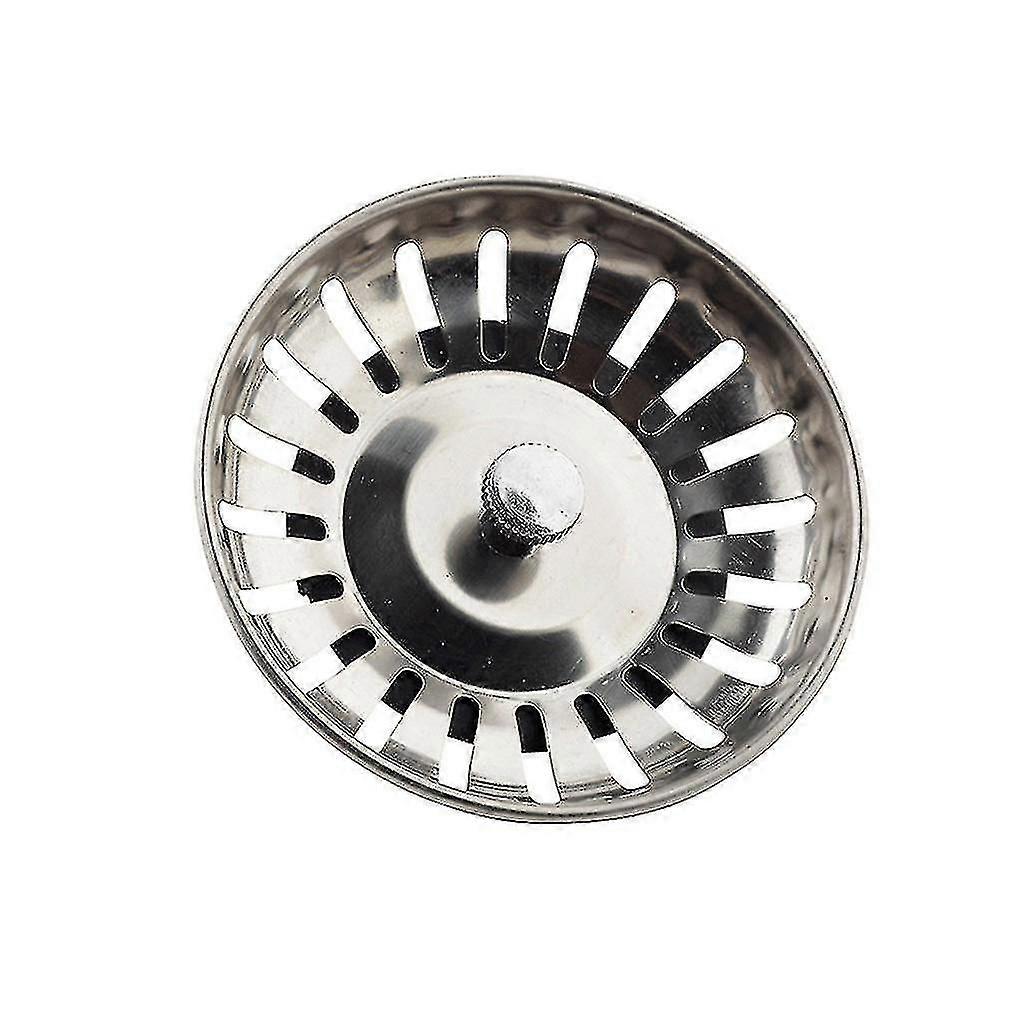 1pc Stainless Steel Kitchen Sink Strainer Plug Waste Plug Filter Stopp