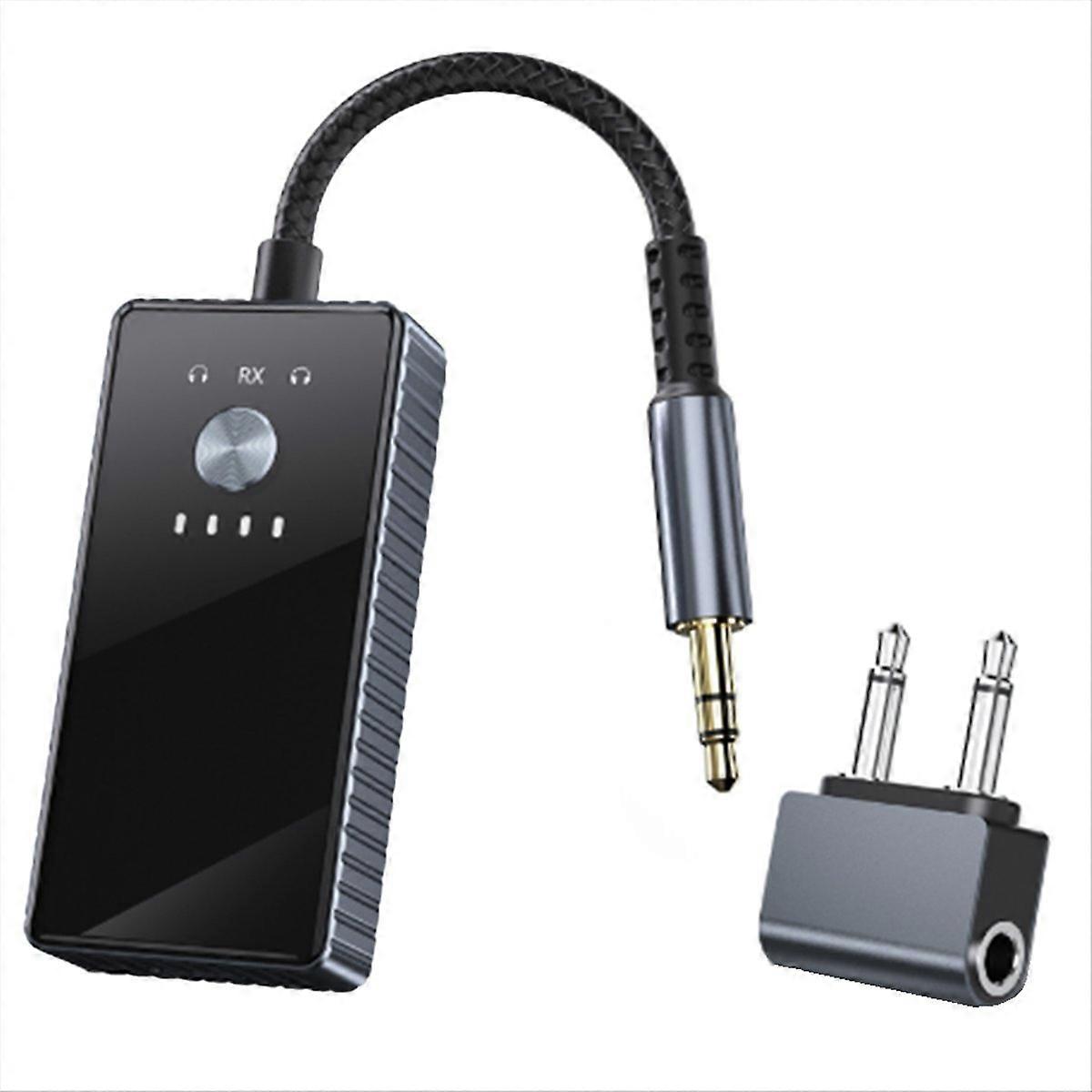 Bluetooth 5.2 Transmitter, 3.5mm AUX Jack & Bluetooth Receiver