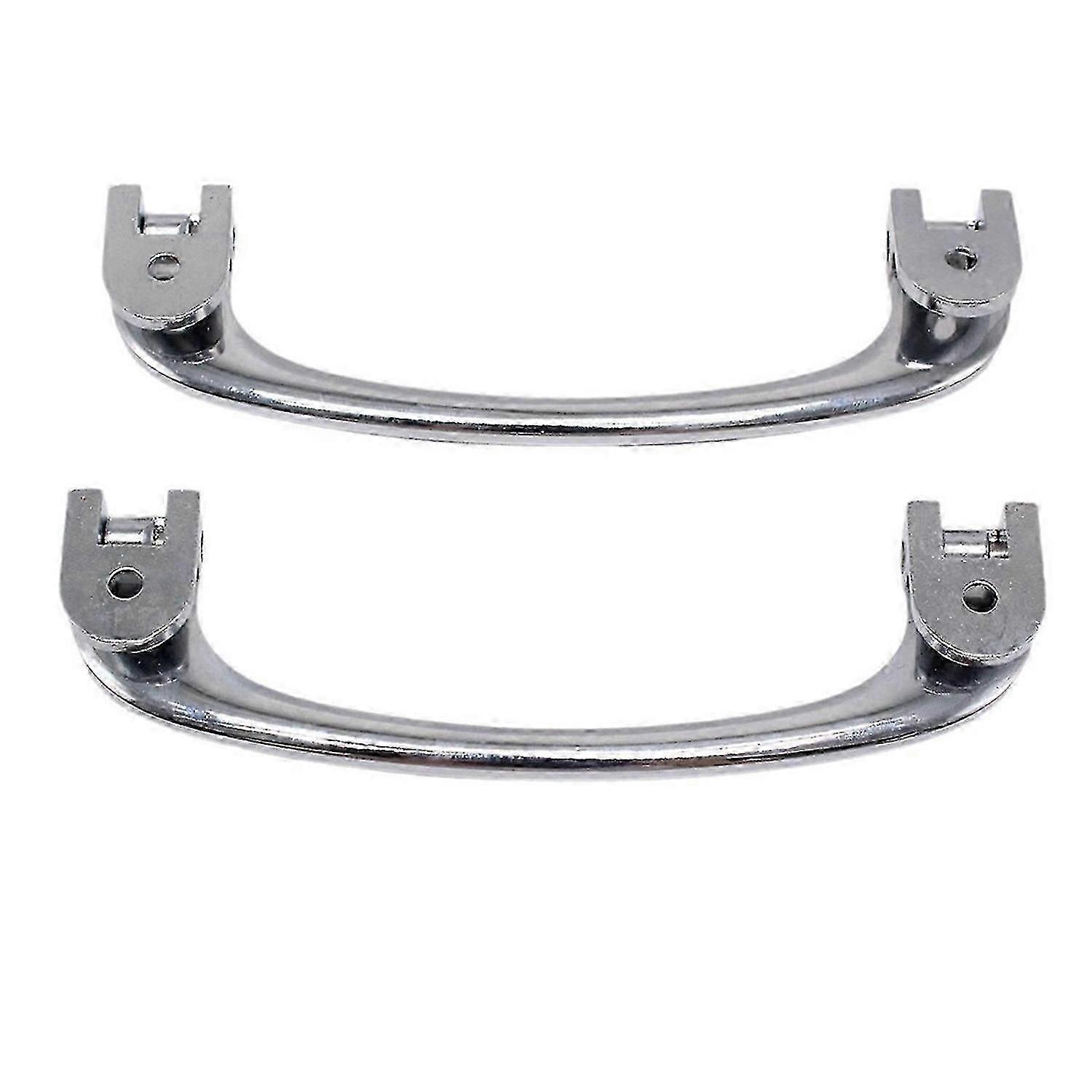 1Pair Chrome Interior Door Pull Handle Universal