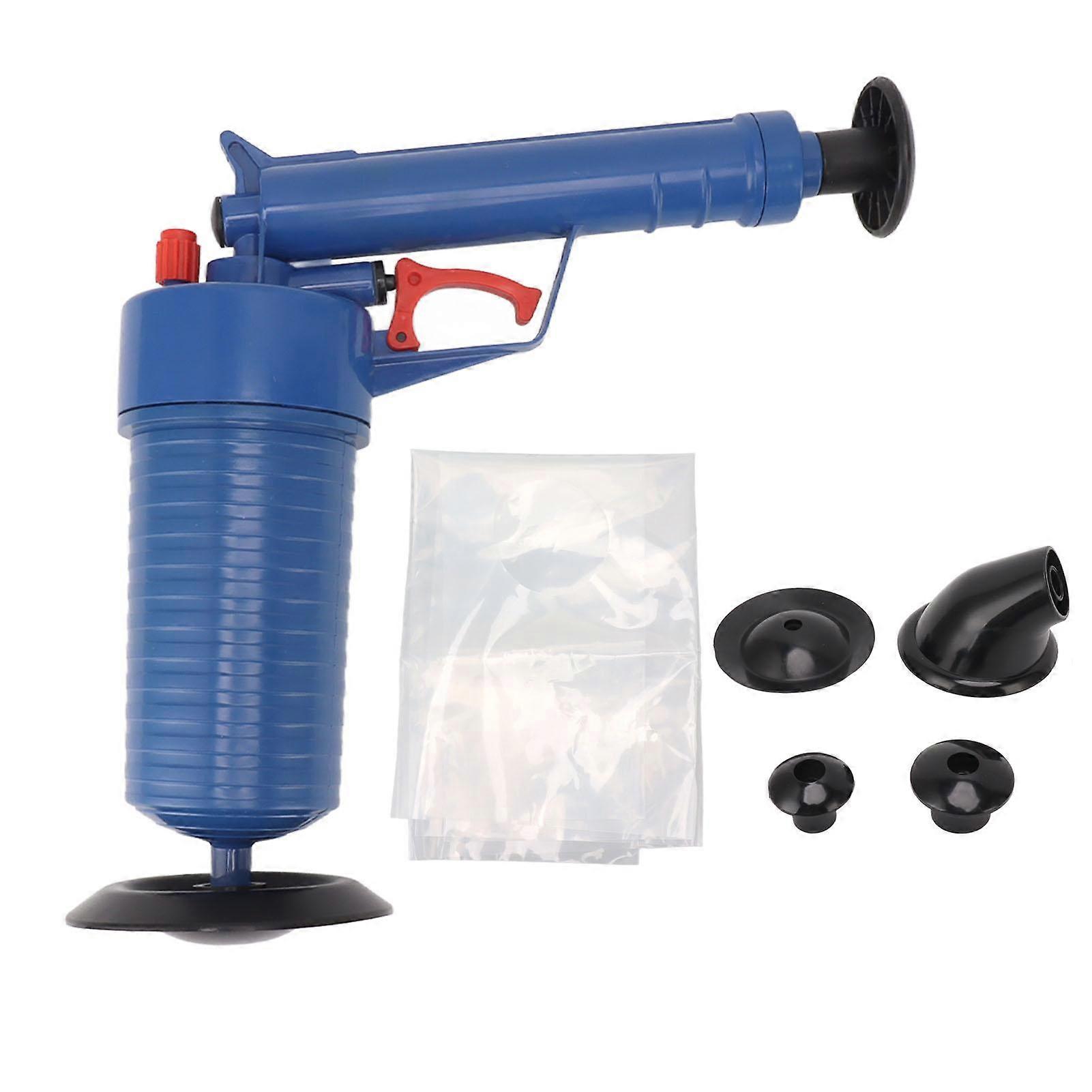 Drain Clog Remover 4 Sized Suckers Anti Slip Handle Sturdy ABS Tub Drain Cleaner for Toilet Kitchen