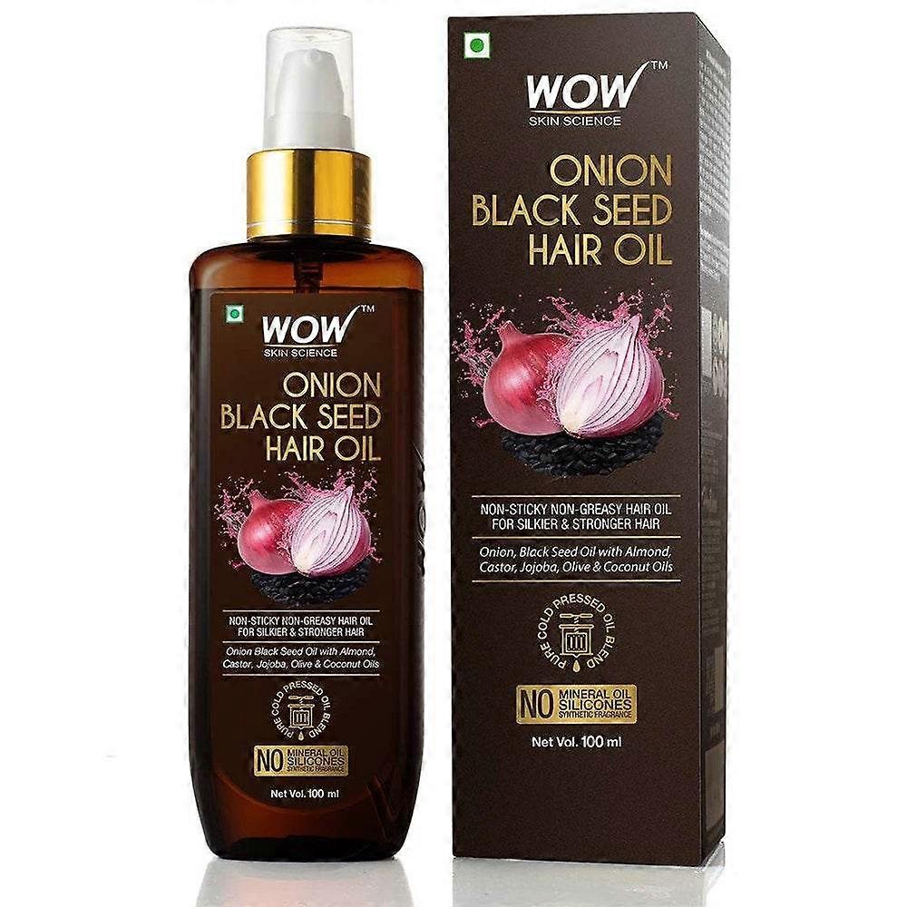 Wow Skin Science Κρεμμύδι μαύρο σπόρο λάδι μαλλιών, 10 oz