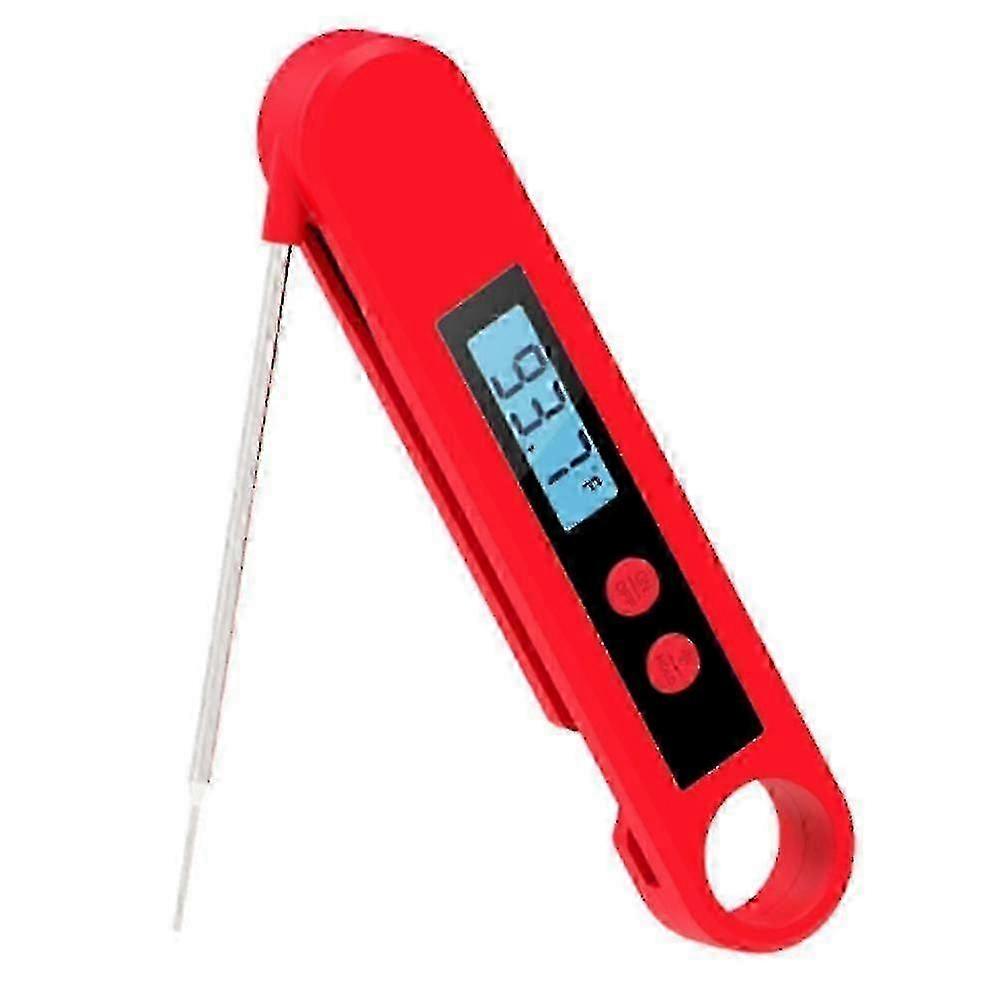 Fast Digital Grill Thermometer with Backlight - Instant Read Meat Thermometer - BBQ Cooking Thermometer
