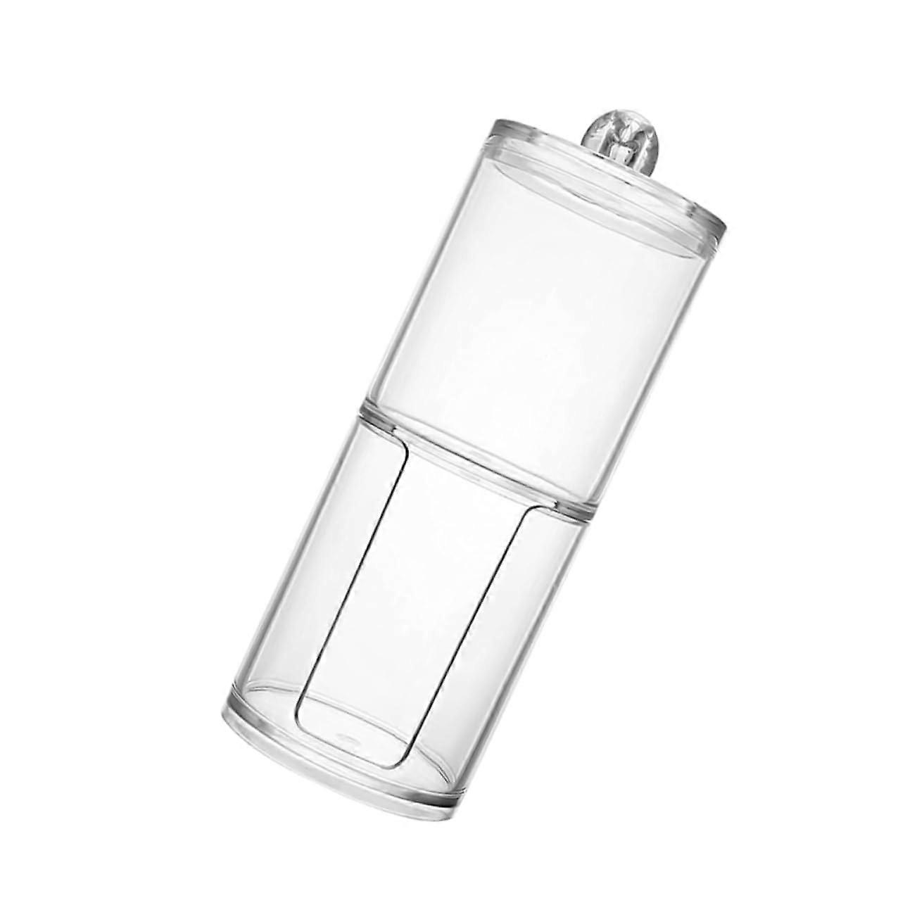 Stackable Cotton Ball Jar Lids For Cotton Balls And Pads Storage Box Dispenser Organizer