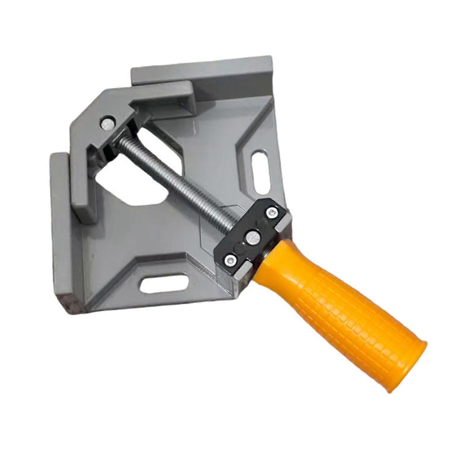 Corner Clamp 90 Degree Right Angle Clamp Adjustable Woodworking Projects Positioning Square for Framing Welding Multicolor