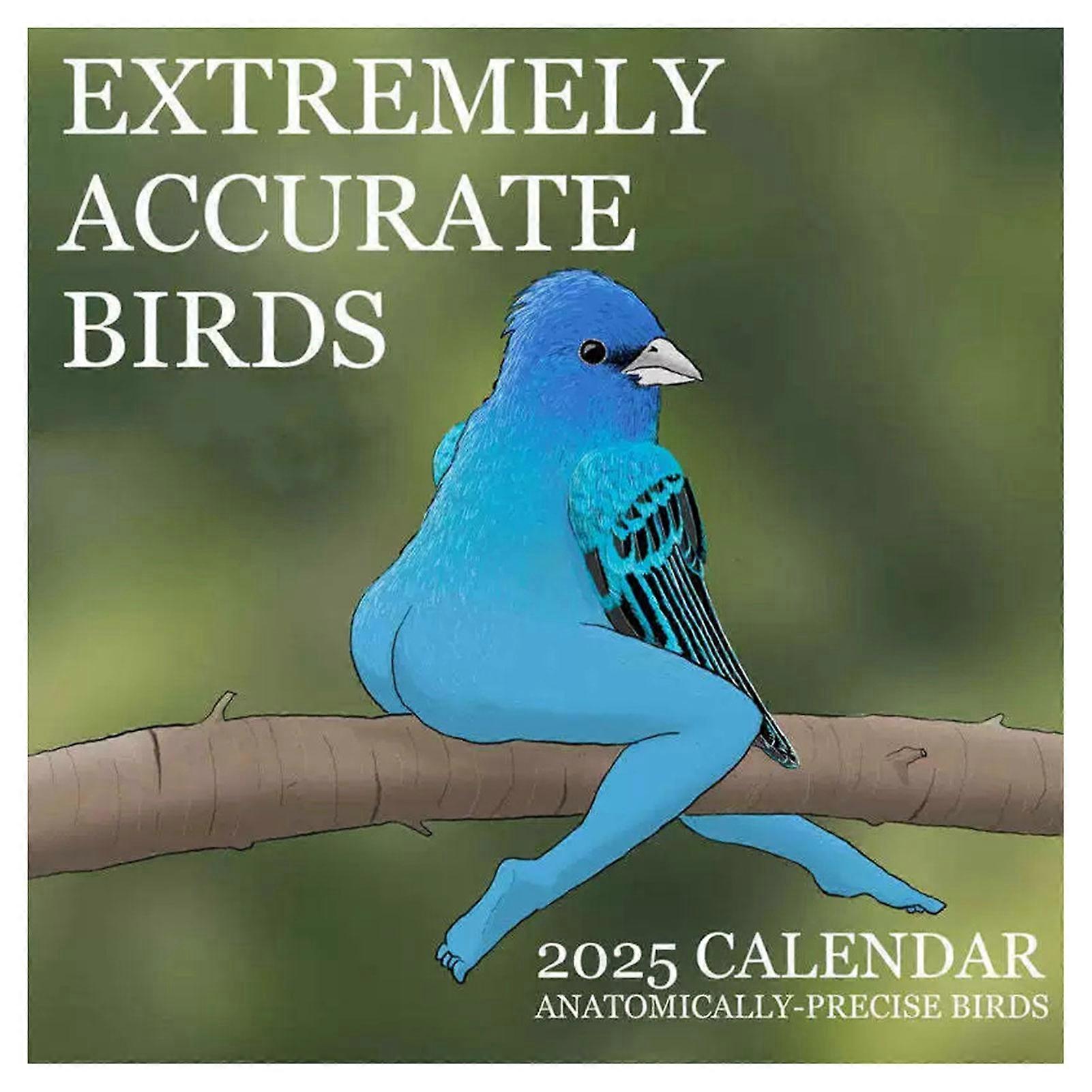 2026 Extremely Accurate Birds Calendar - Customizable 12-Month Planner for Birdwatching & Nature Enthusiasts