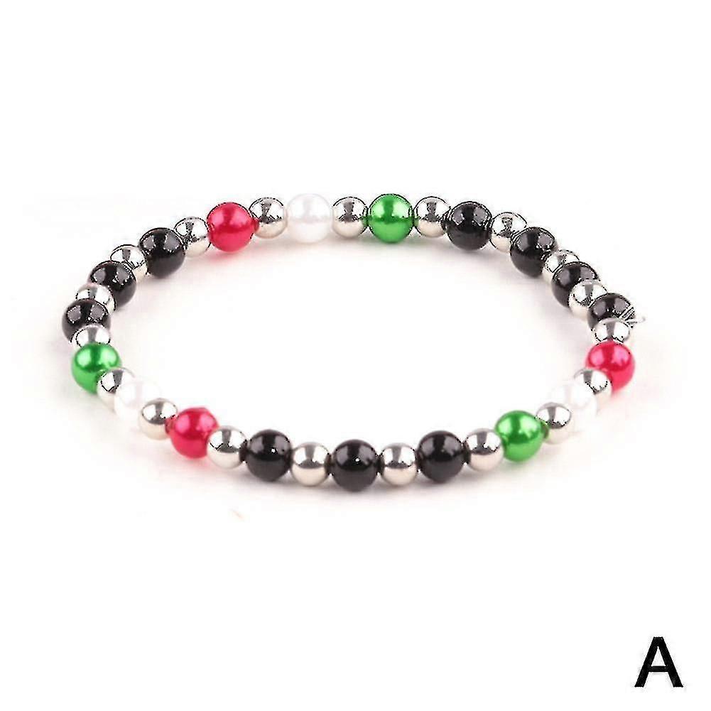 Palestine Bracelet Colored Bead Bracelet Palestinian String Thread Bracelets