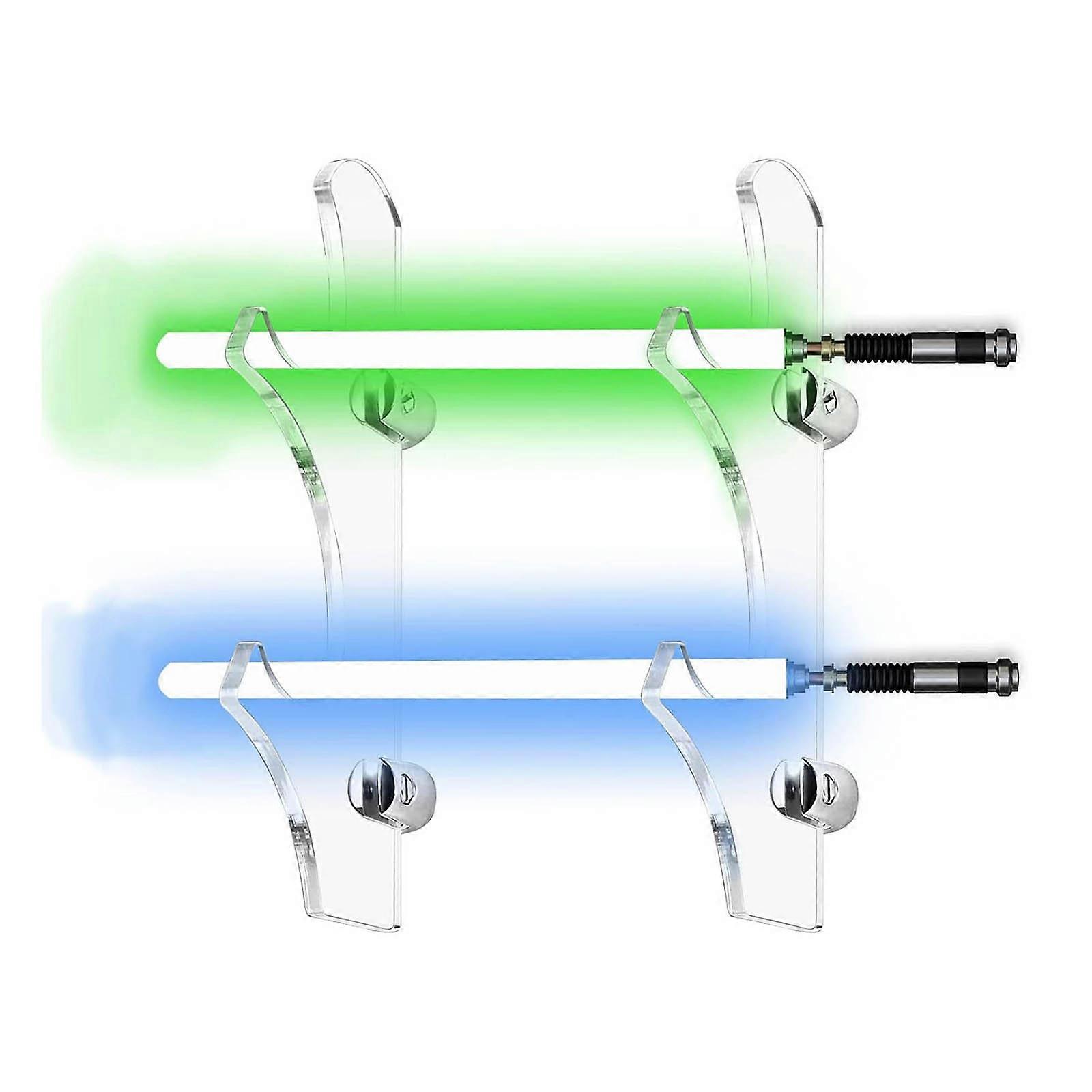 Versatile Wall Mount Display Stand Holder Clear Bracket Collection Rack Wall Mounted Display Rack for Sword Collection Multicolor