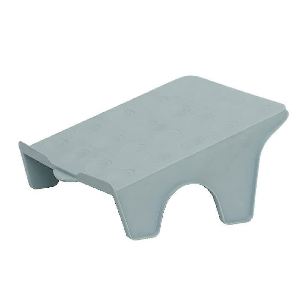 Shoe Rack 12pcs Space Saving Non Slip Shoe Organizer for Bedroom Dorm Durable PP Beige Blue