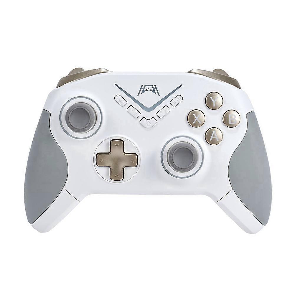 Gamepad Wireless Gaming Controller with Colorful RGB Light Hall Linear Trigger Bluetooth Controller for Switch,PC,D