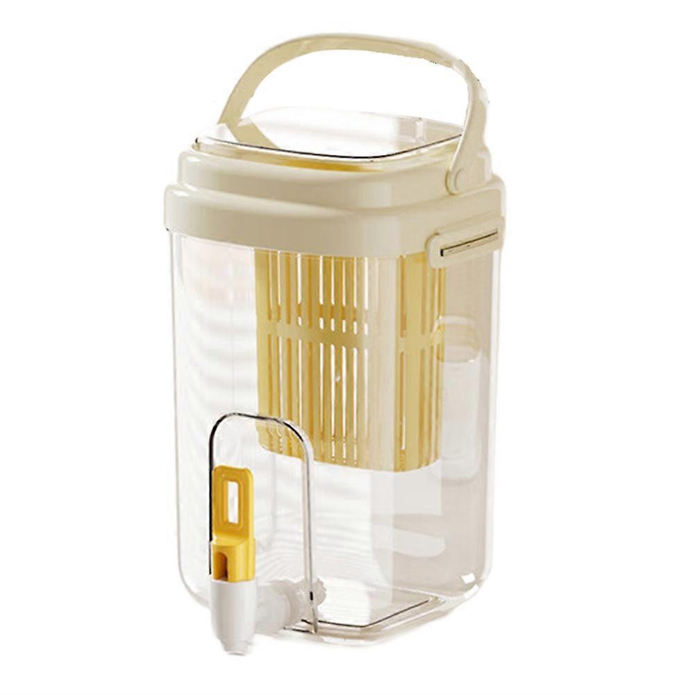 Cold Kettle with Faucet Refrigerator Juice Water Pitcher Home Plastic Beverage Dispenser Filter Drink Container for 2L A