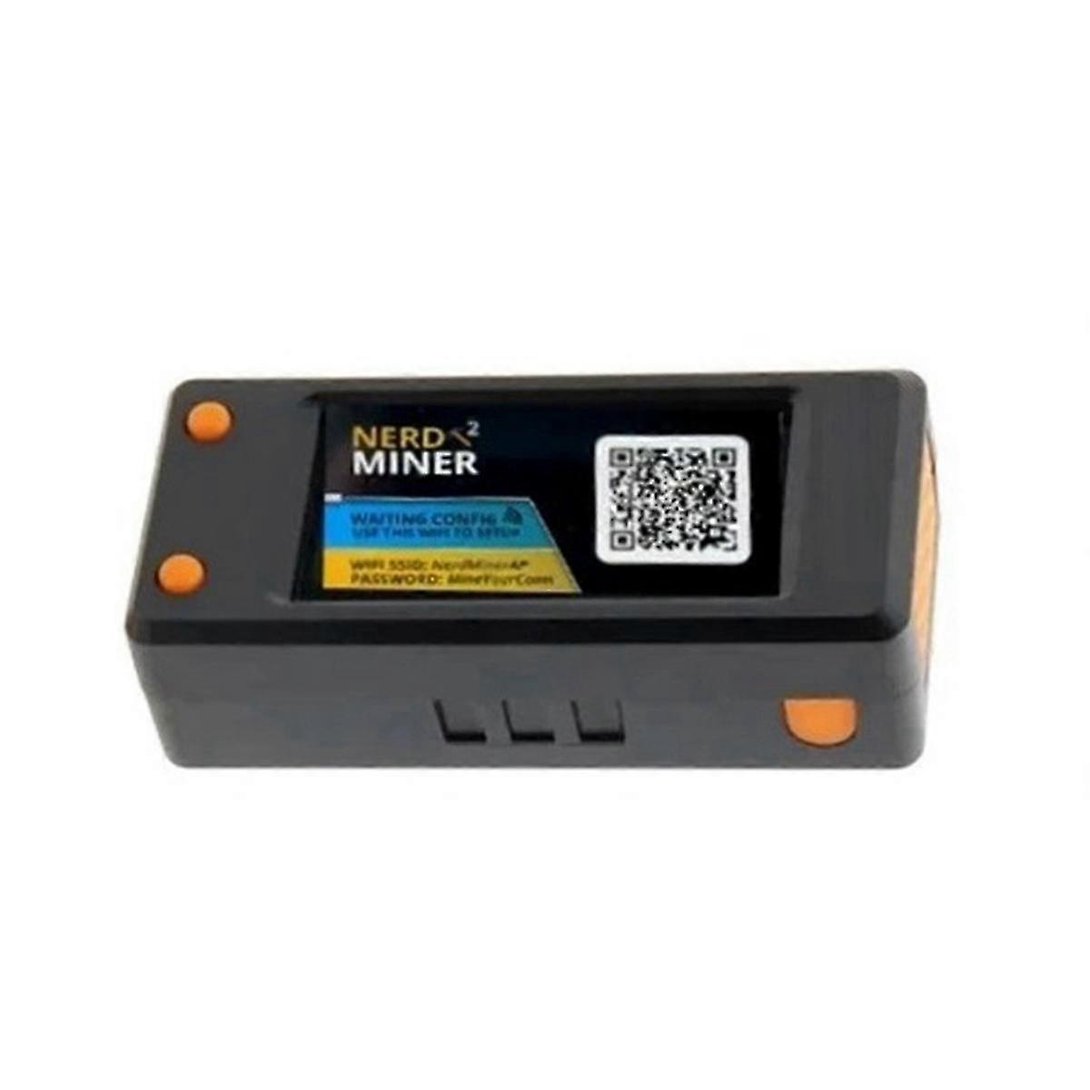 Nerd Miner V2.0 -Display-S3 BTC Crypto Solo Lottery Nerdminer Miner LCD Display 78KH/S with Shell