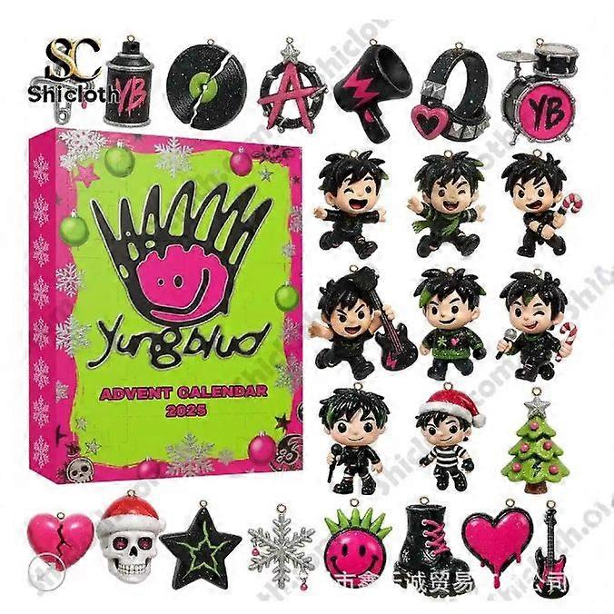 2026 Kpop Demon Hunters Advent Calendar 2025 Demon Hunter Girl Group Blind Box F Yungblud Advent Calendar Blind Box