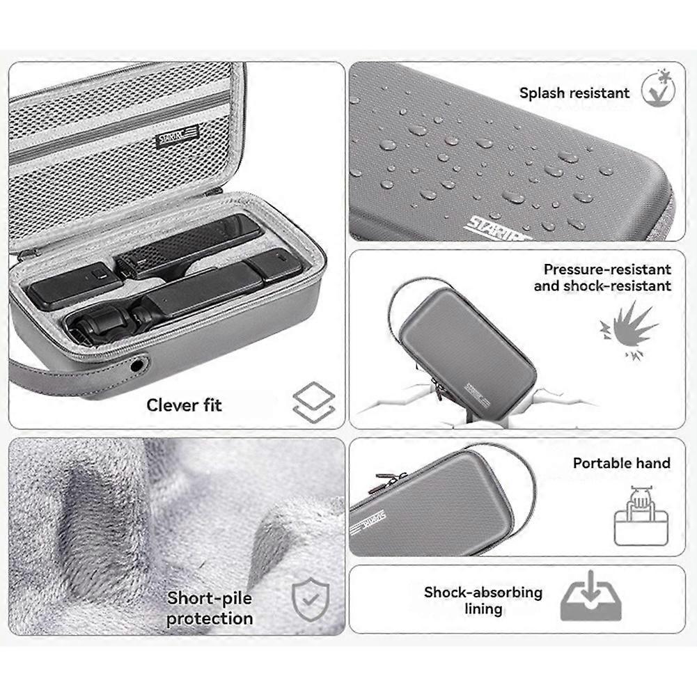 STARTRC Portable Camera Case for DJI Pocket 3 Camera Storage Bag with Protective Padding Camera Accessories