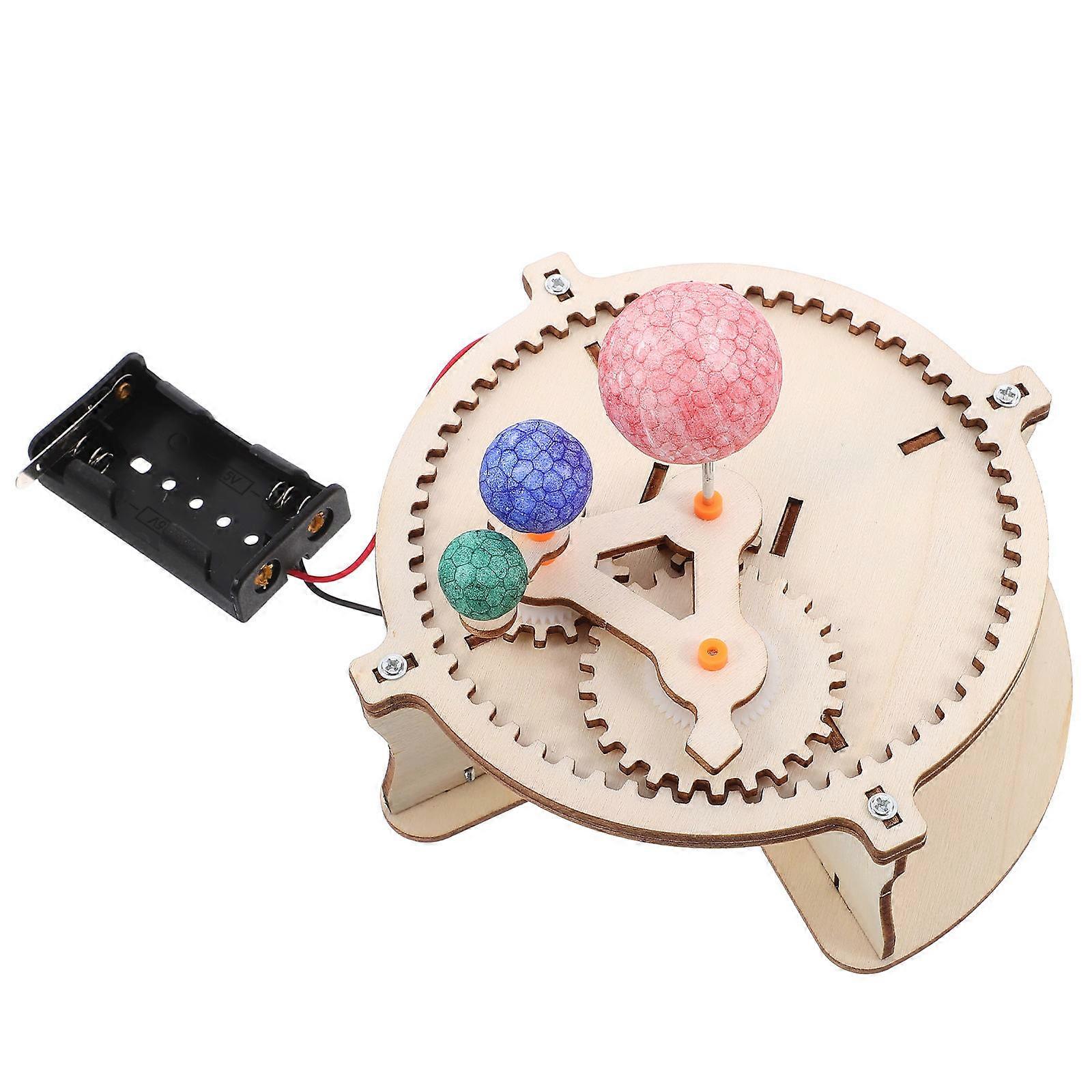 Hands-on Learning Tools For Kids 1 Set Solar System Model With Moon Phases Understanding