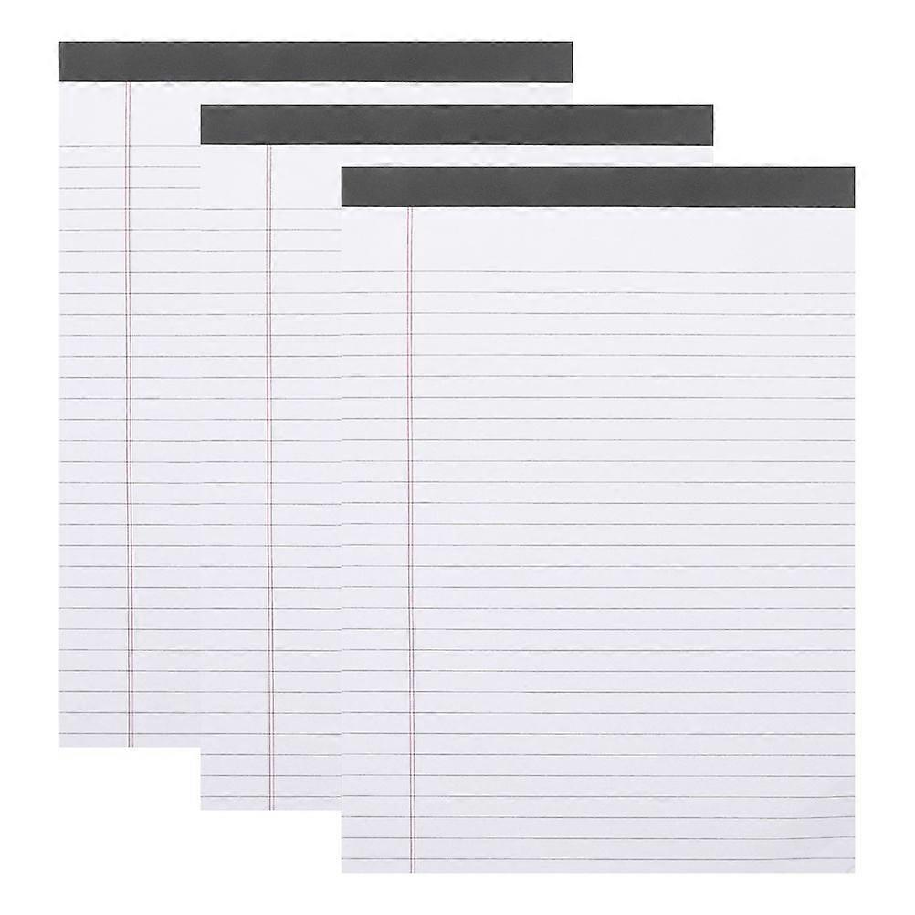 White Lined Notepad Tear Off Memo Pads for Students 3Pcs Portable Pads