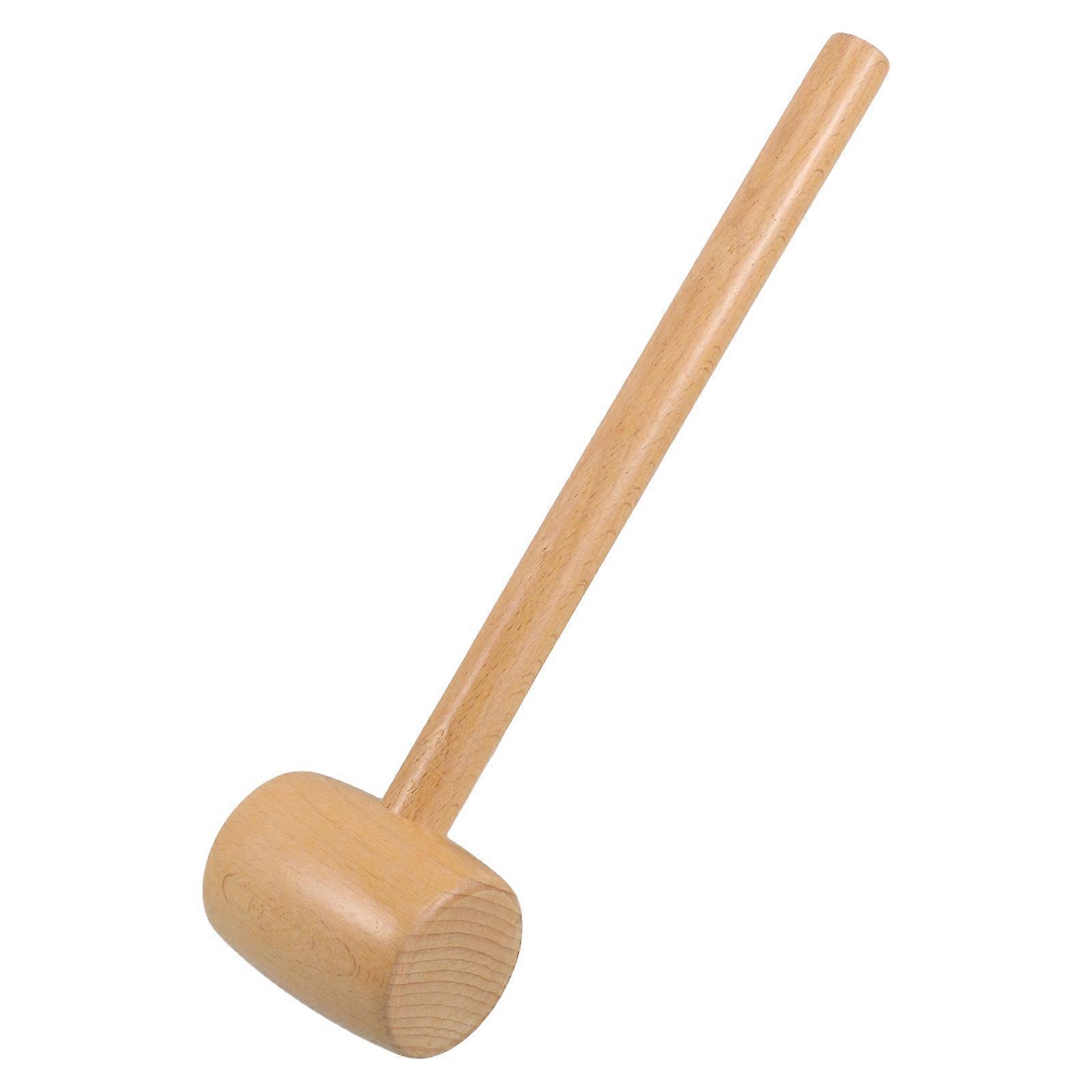 Mini Wooden Hammer for Pounding with Crab Lobster Mallets