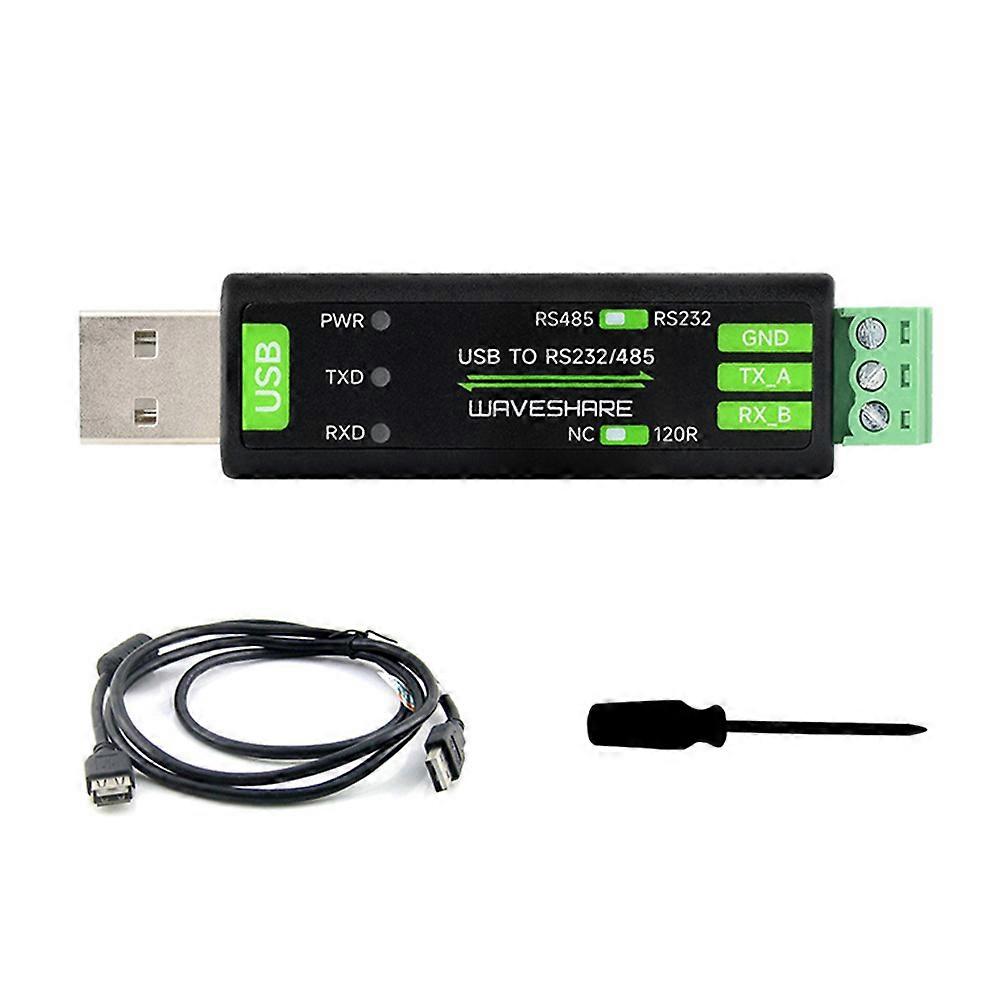 Convertitore di comunicazione seriale USB-RS232/485 Waveshare FT232RNL per Mac Linux Android Win 11/10/8.1/8/7