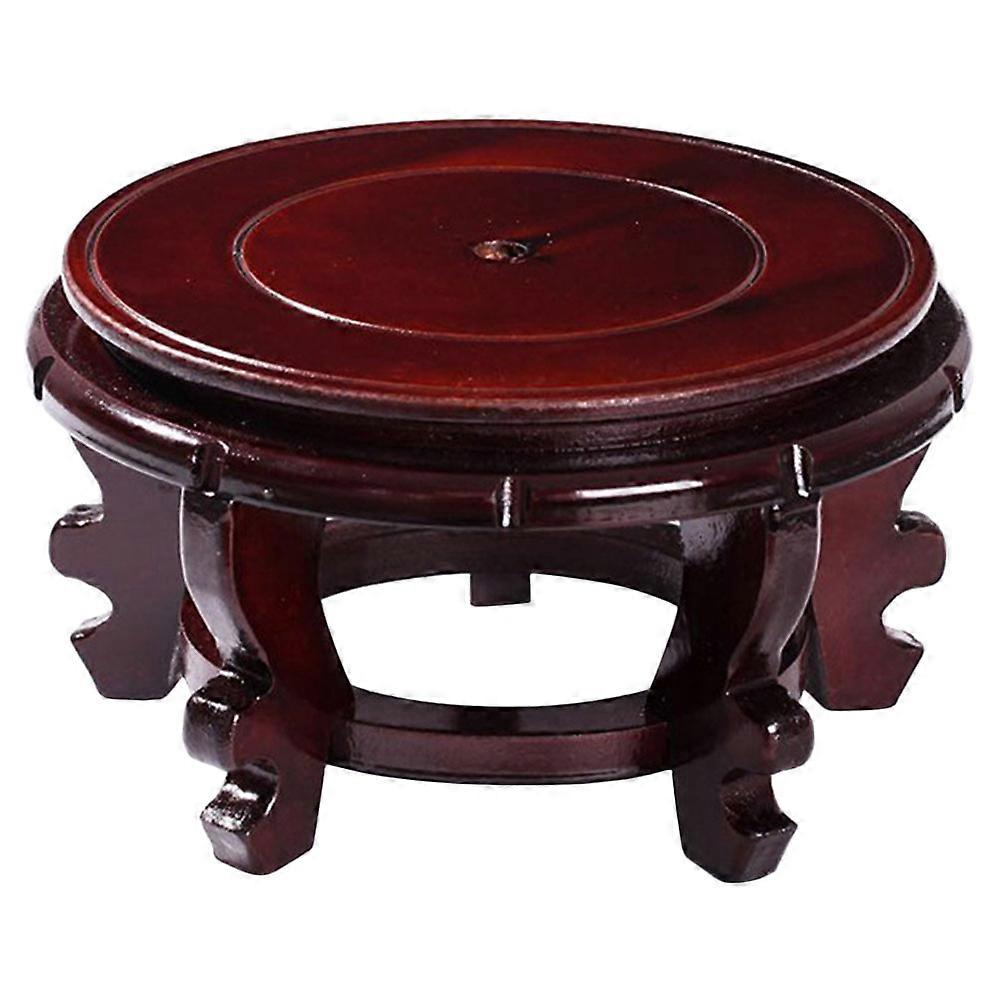 Wooden Flowerpot Stand Floor Flower Pot Display Rack Flowerpot Display Support