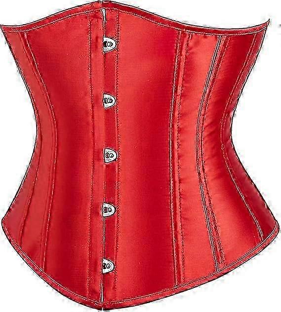 Bustier Corset for Under Bust, Women's Shapewear with Hook and Eye Closure