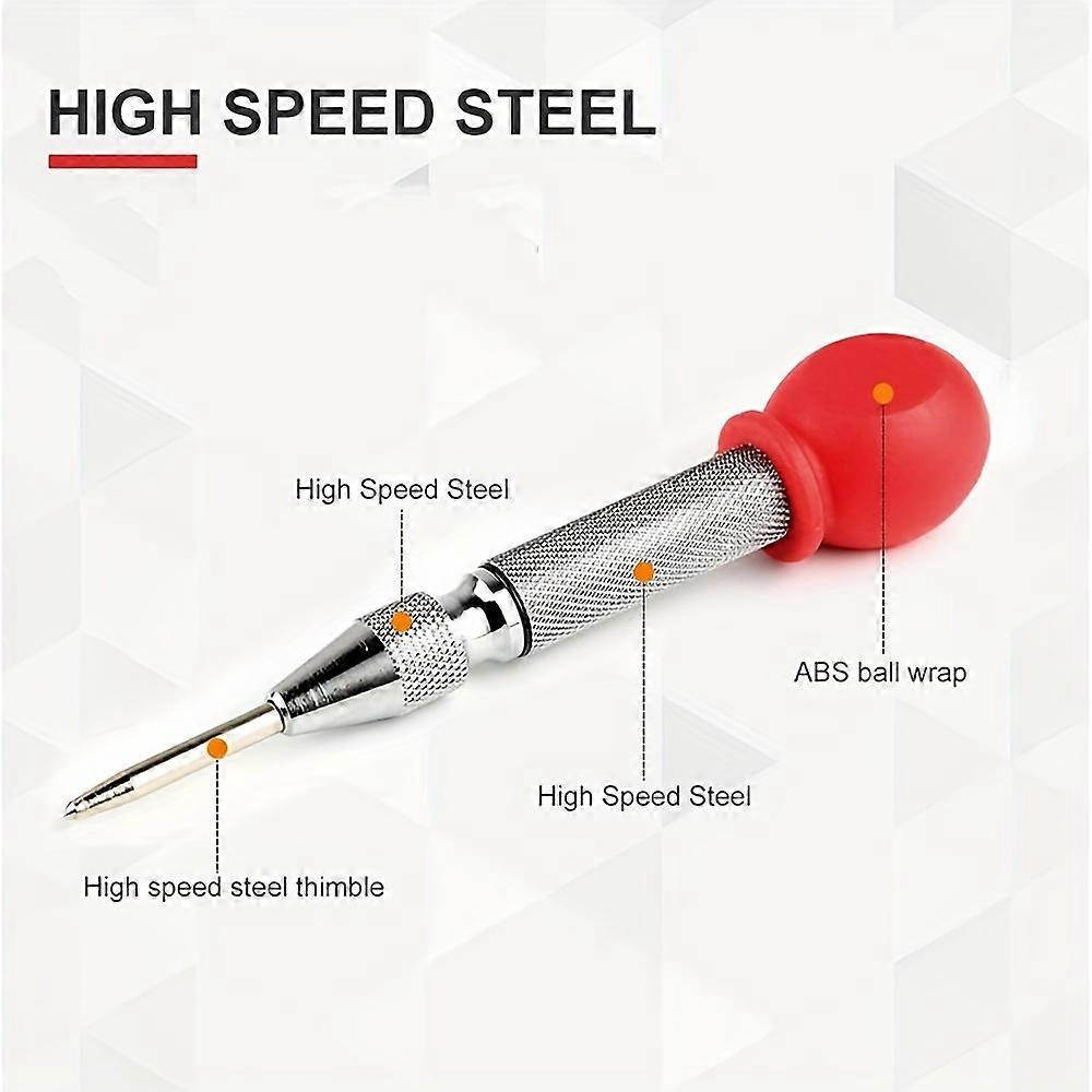 1pc Automatic Center Punch Tool - Perfect for Machinists, Carpenters, and Woodworkers!