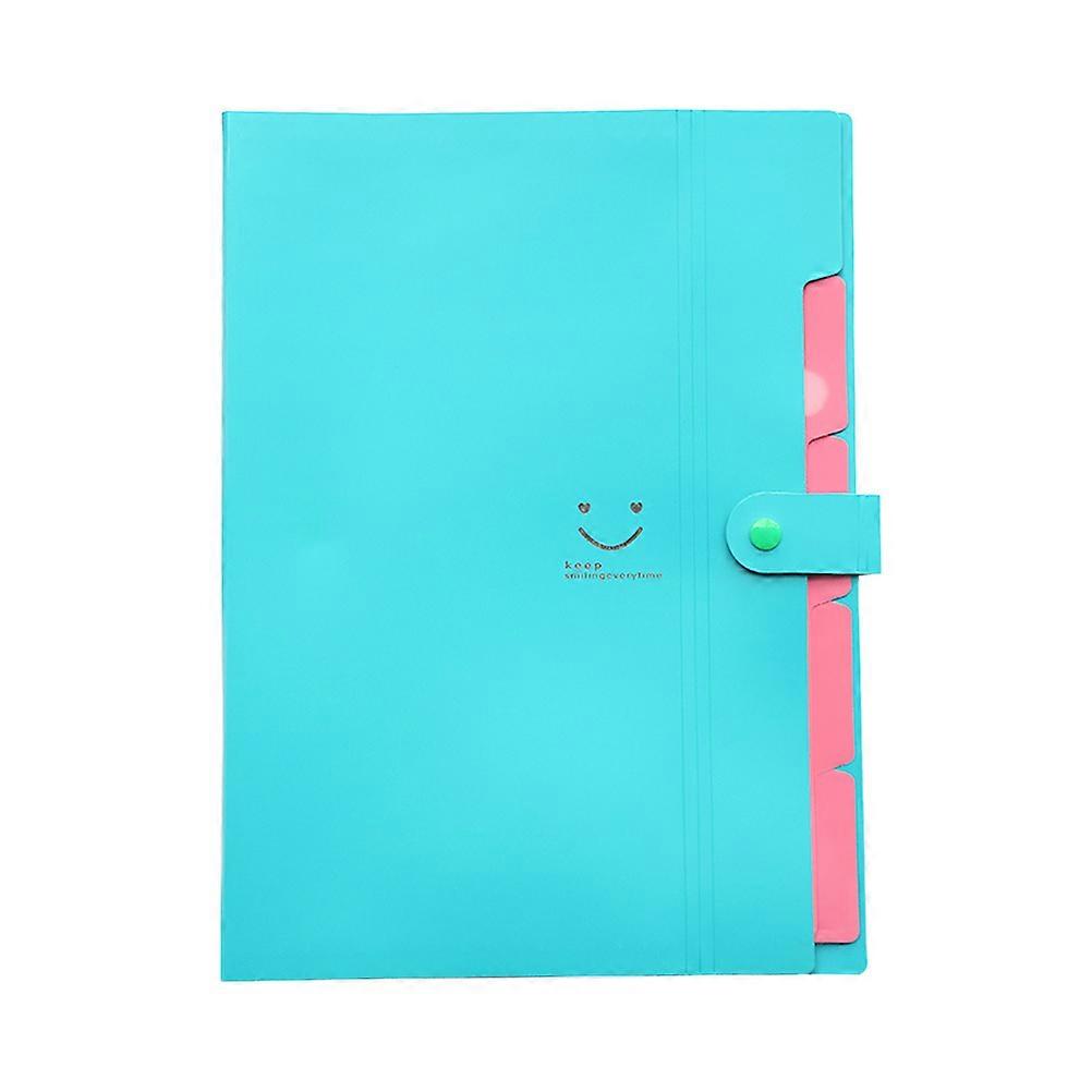 Accordion Folder for Files Holding Plastic Expanding File 3Pcs