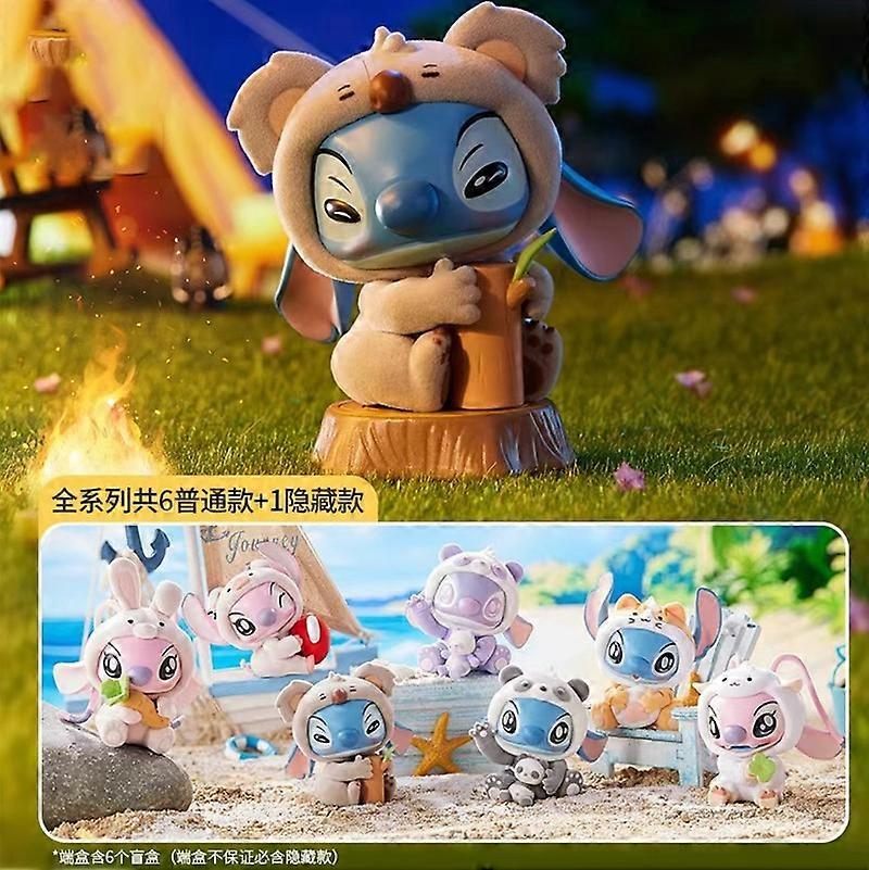 Mininstants-Bo?te ennemi originale Disney Stitch, bo?te myst��re pour la f��te des animaux, figurine �� collectionner, jouet mignon au beurre, 