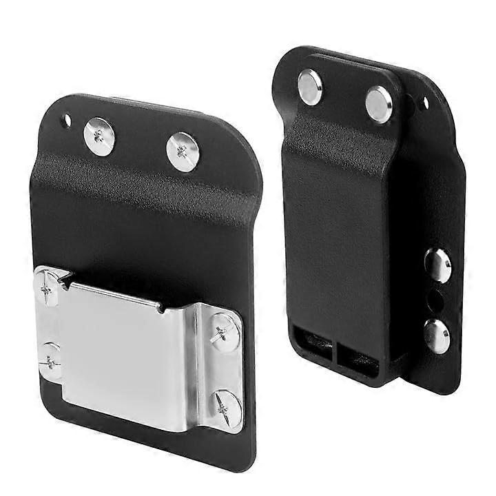 Drill Holster for Dewalt Cordless Impact Driver with Secure 2 Inch Belt Clip and Steel Hooks